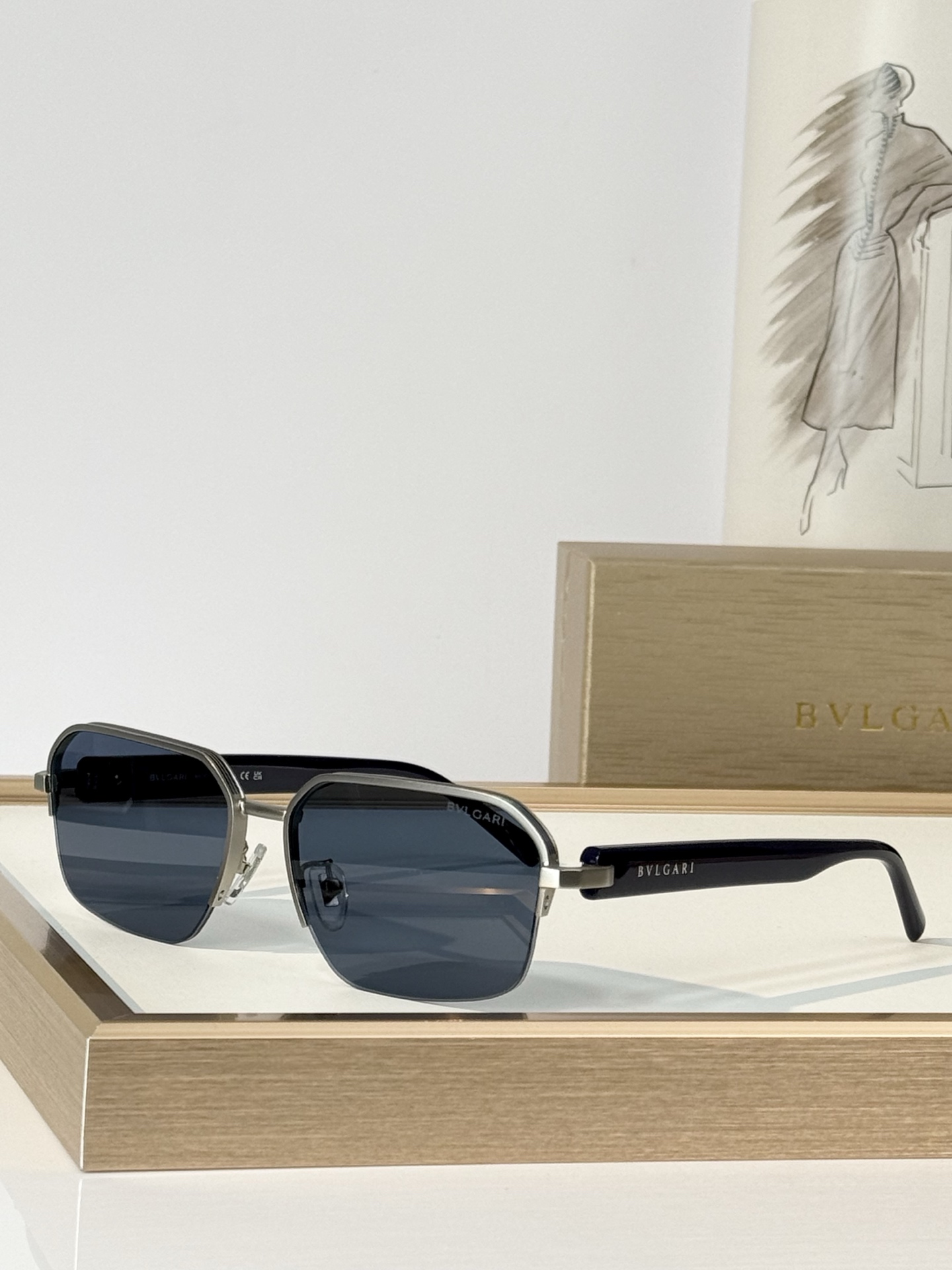 Bvlgar* Mod ：BV40089U Size ：59口18-145 🆕  