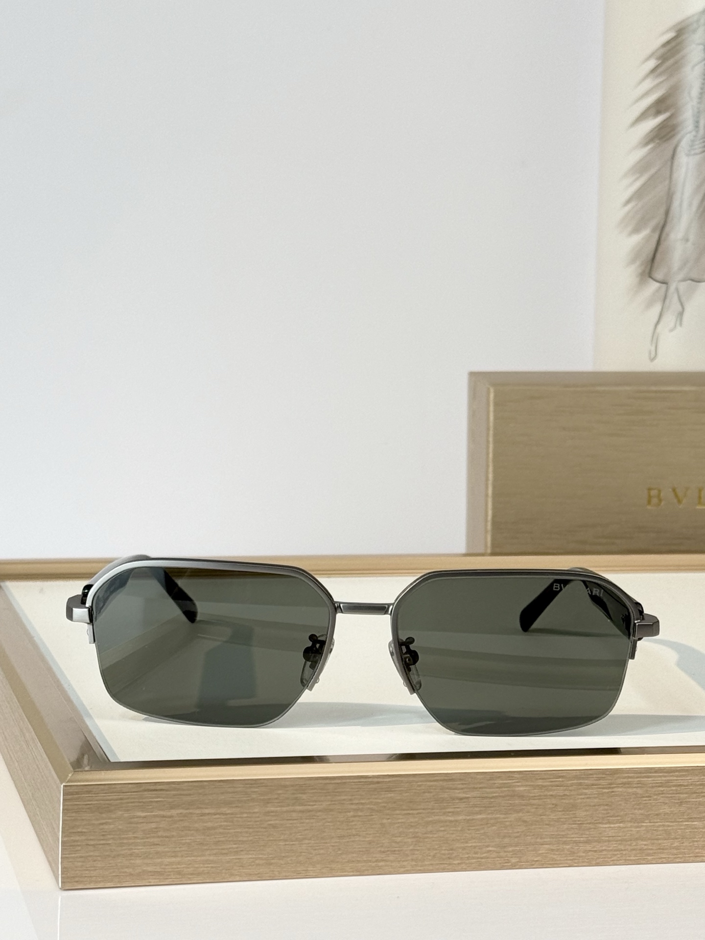 Bvlgar* Mod ：BV40089U Size ：59口18-145 🆕  