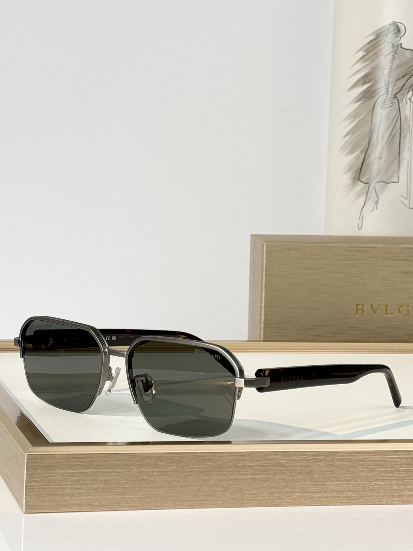 Bvlgar* Mod ：BV40089U Size ：59口18-145 🆕  
