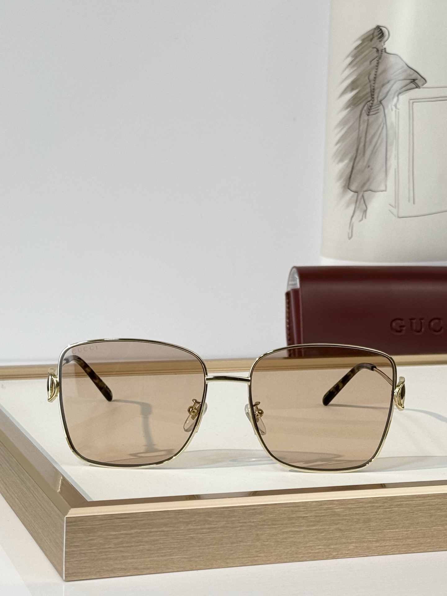 GUCC* MODEL：GG2252S  SIZE：60口17-145 🆕 