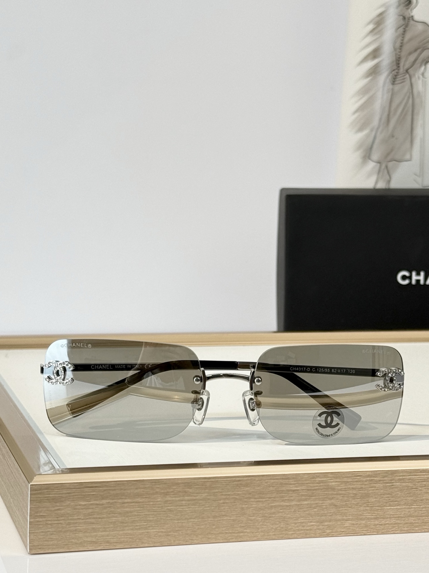 CHANEL MODEL：CH4017-D SIZE：62口17-120 🆕  