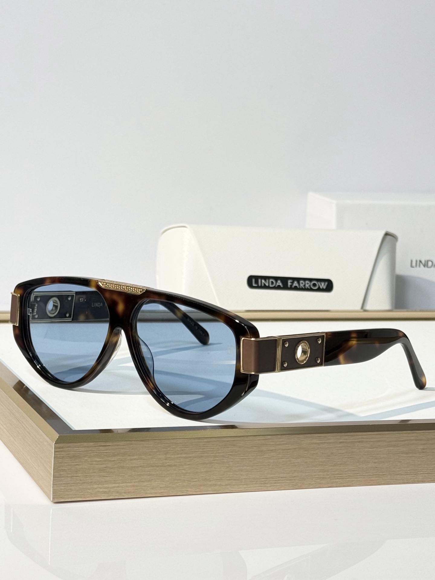 🆕  LINDA FARROW *  Model: LFT 1653 size:58口12-145 