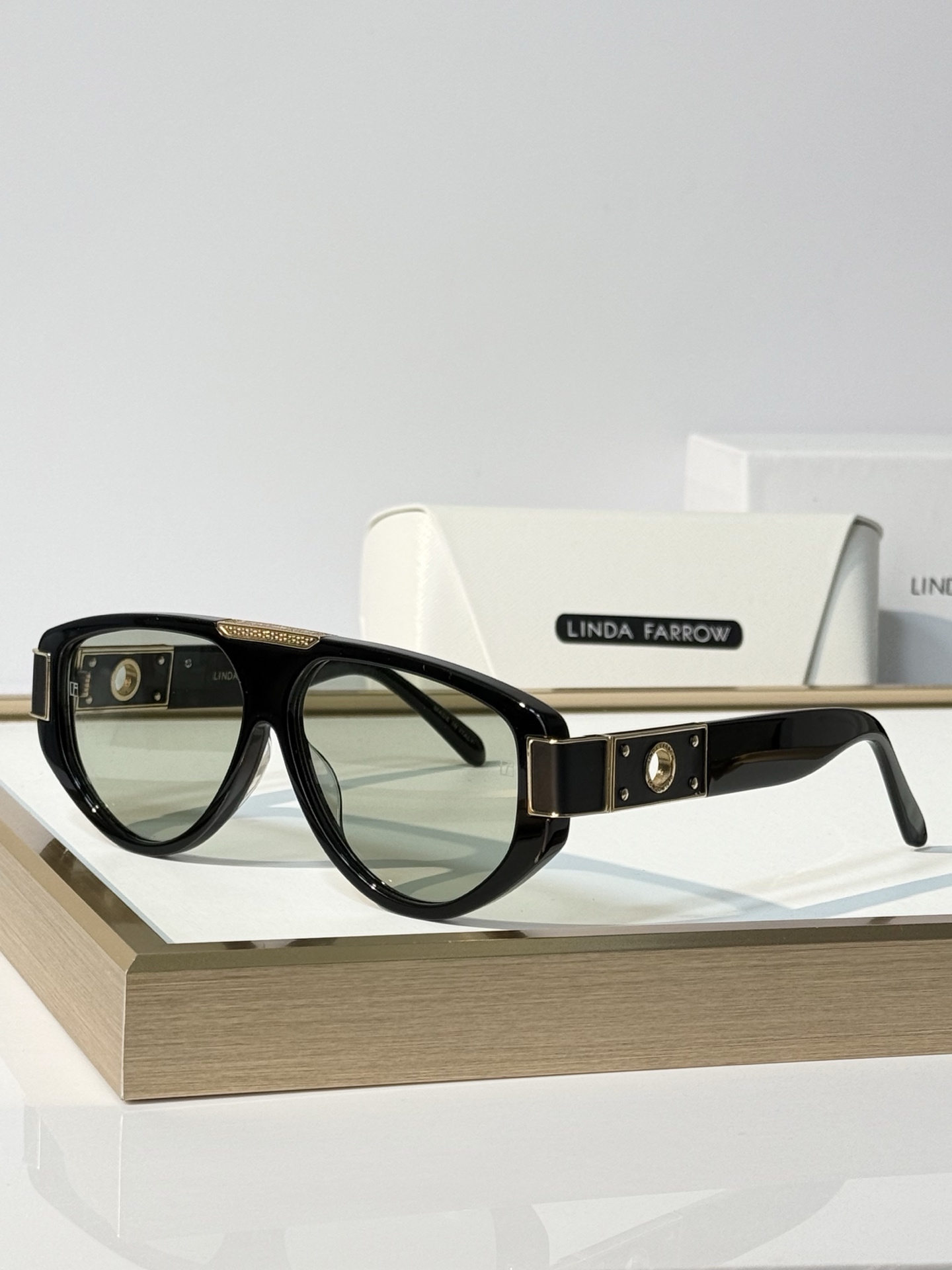 🆕  LINDA FARROW *  Model: LFT 1653 size:58口12-145 