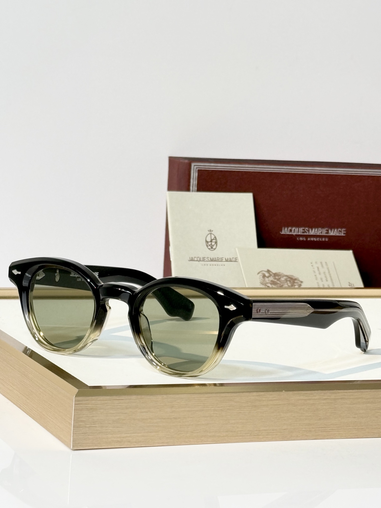 JACQUES MARIE MAGE 日本手工眼镜  MODEL：CLEMENS SIZE:46-25 