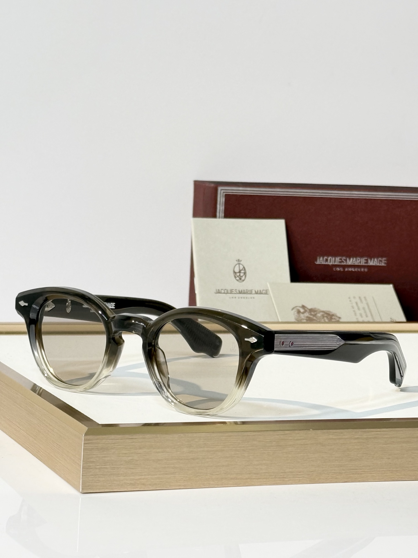 JACQUES MARIE MAGE 日本手工眼镜  MODEL：CLEMENS SIZE:46-25 