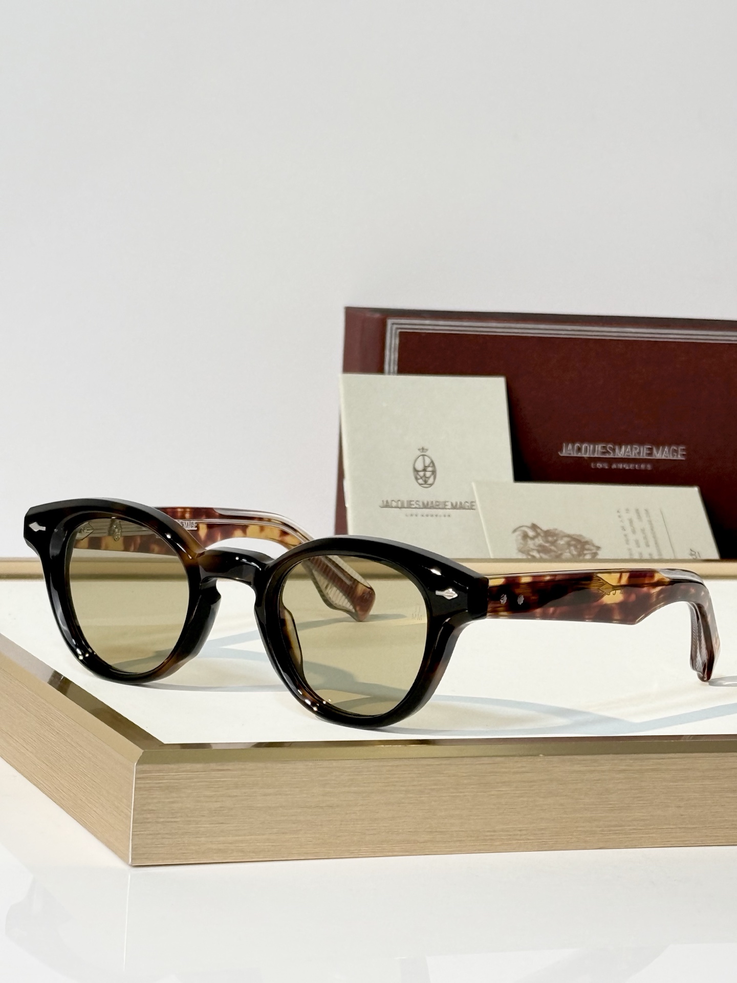 JACQUES MARIE MAGE 日本手工眼镜  MODEL：CLEMENS SIZE:46-25 