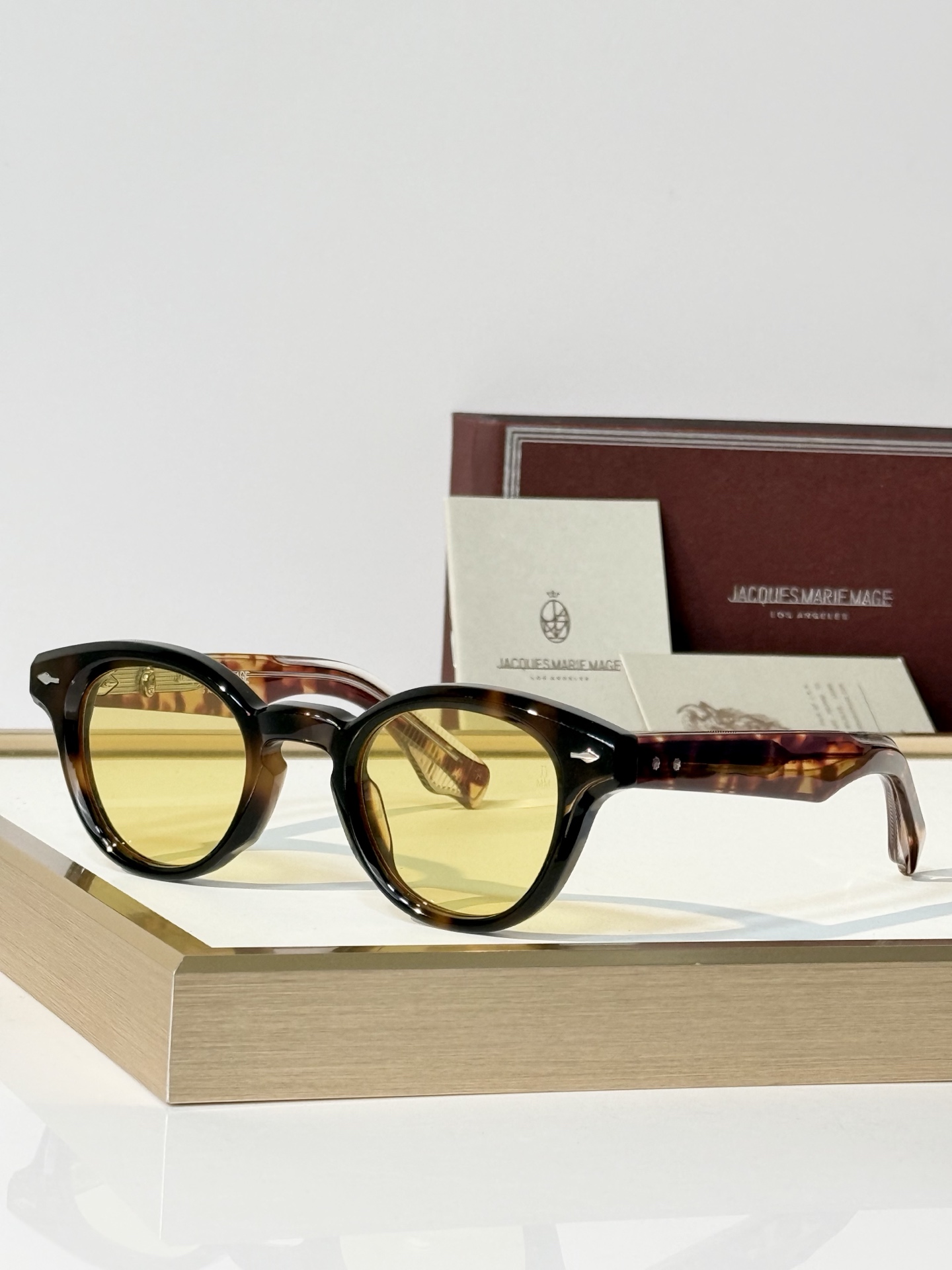 JACQUES MARIE MAGE 日本手工眼镜  MODEL：CLEMENS SIZE:46-25 