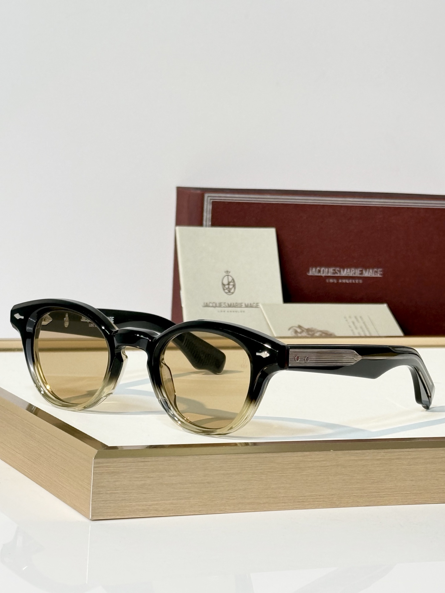 JACQUES MARIE MAGE 日本手工眼镜  MODEL：CLEMENS SIZE:46-25 