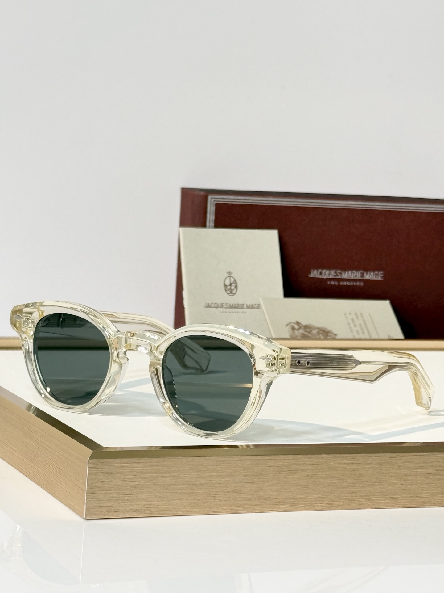 JACQUES MARIE MAGE 日本手工眼镜  MODEL：CLEMENS SIZE:46-25 