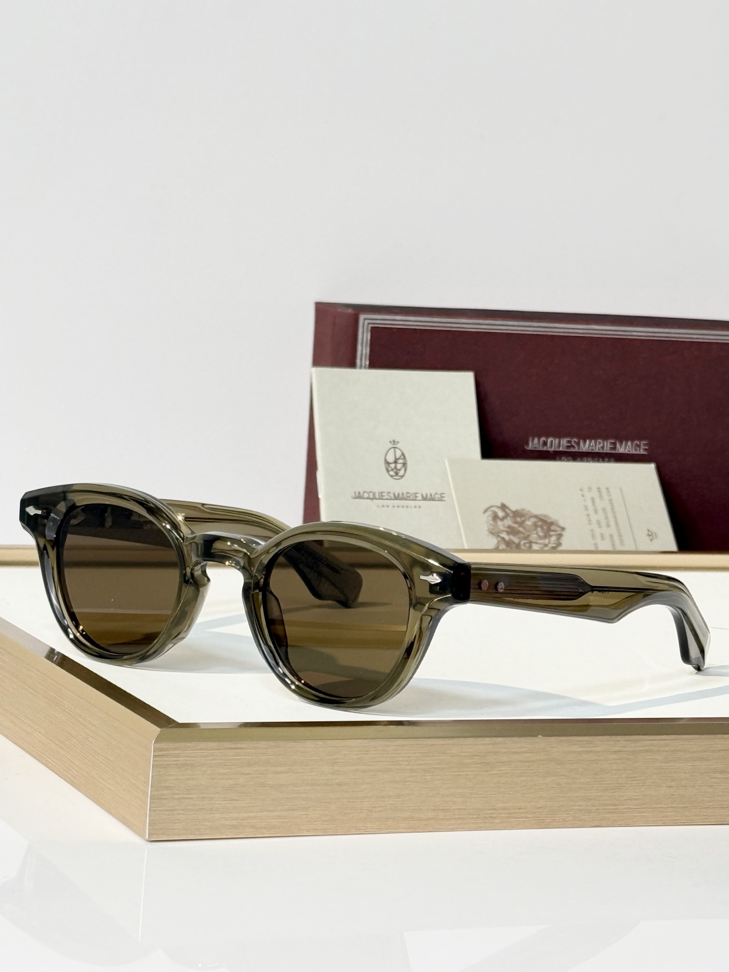 JACQUES MARIE MAGE 日本手工眼镜  MODEL：CLEMENS SIZE:46-25