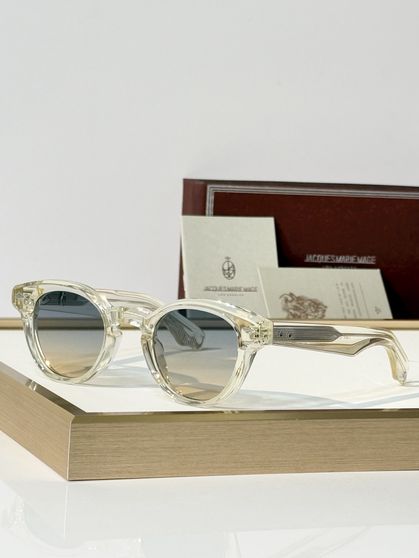 JACQUES MARIE MAGE 日本手工眼镜  MODEL：CLEMENS SIZE:46-25