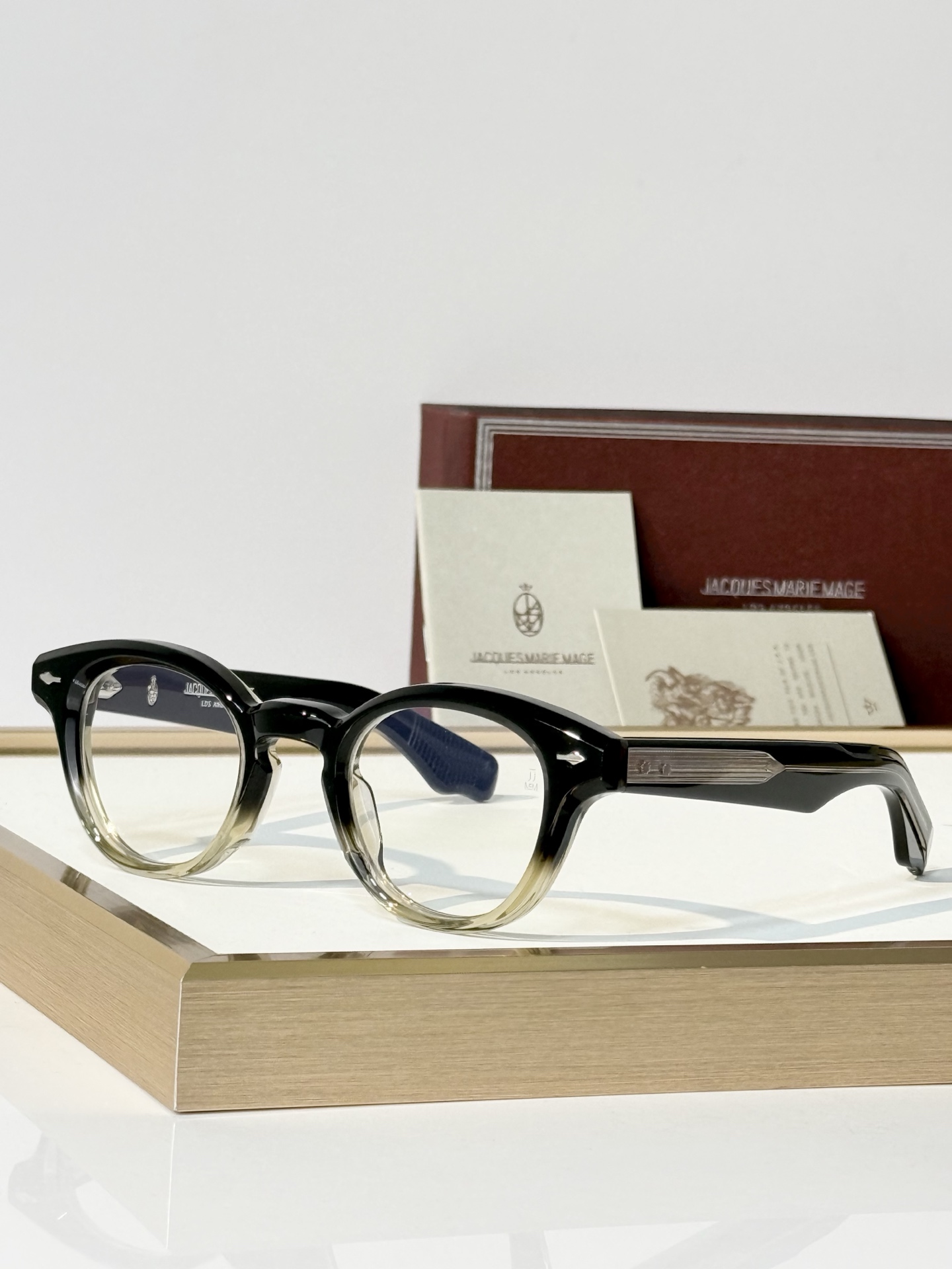 JACQUES MARIE MAGE 日本手工眼镜  MODEL：CLEMENS SIZE:46-25