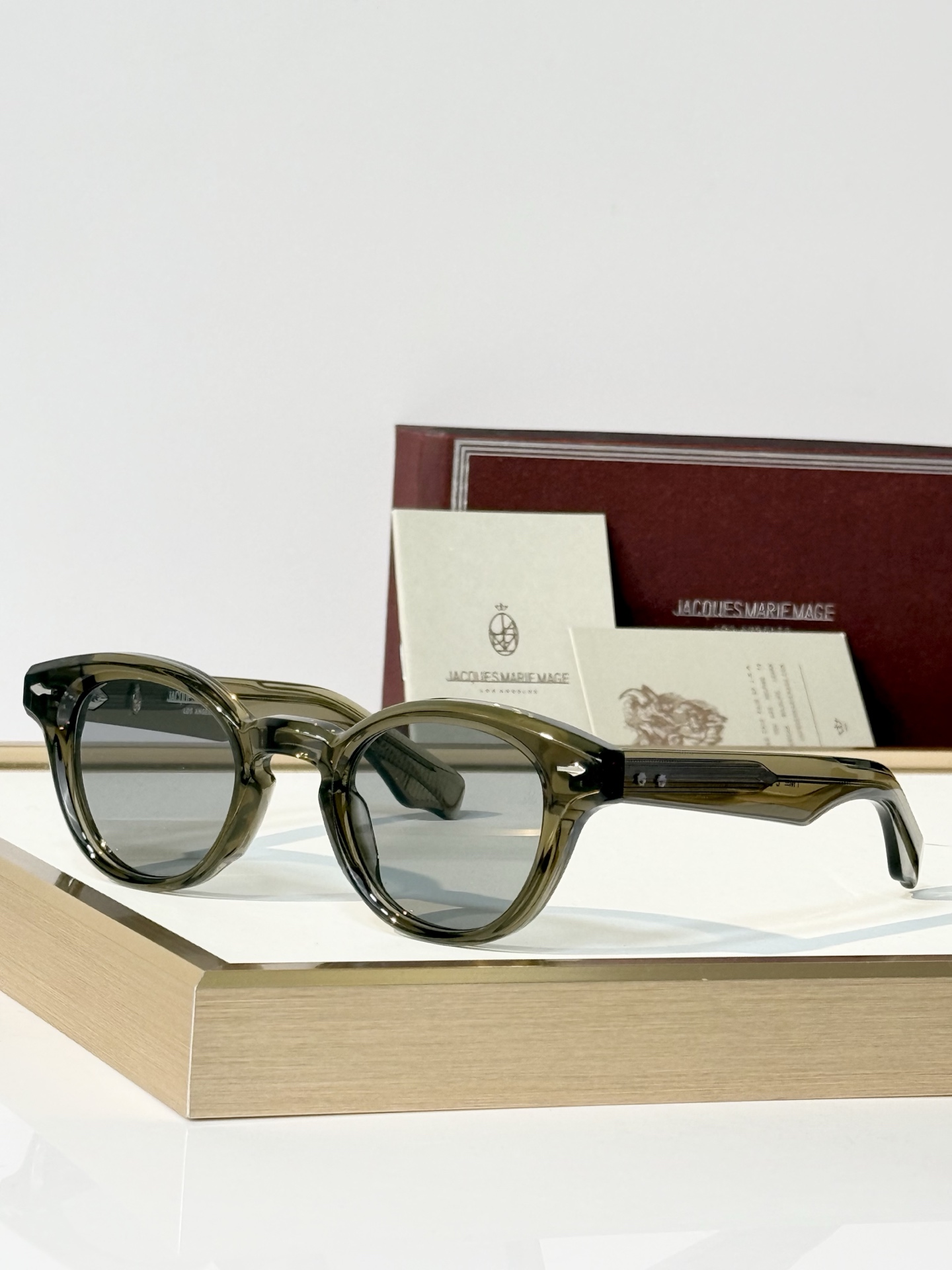 JACQUES MARIE MAGE 日本手工眼镜  MODEL：CLEMENS SIZE:46-25