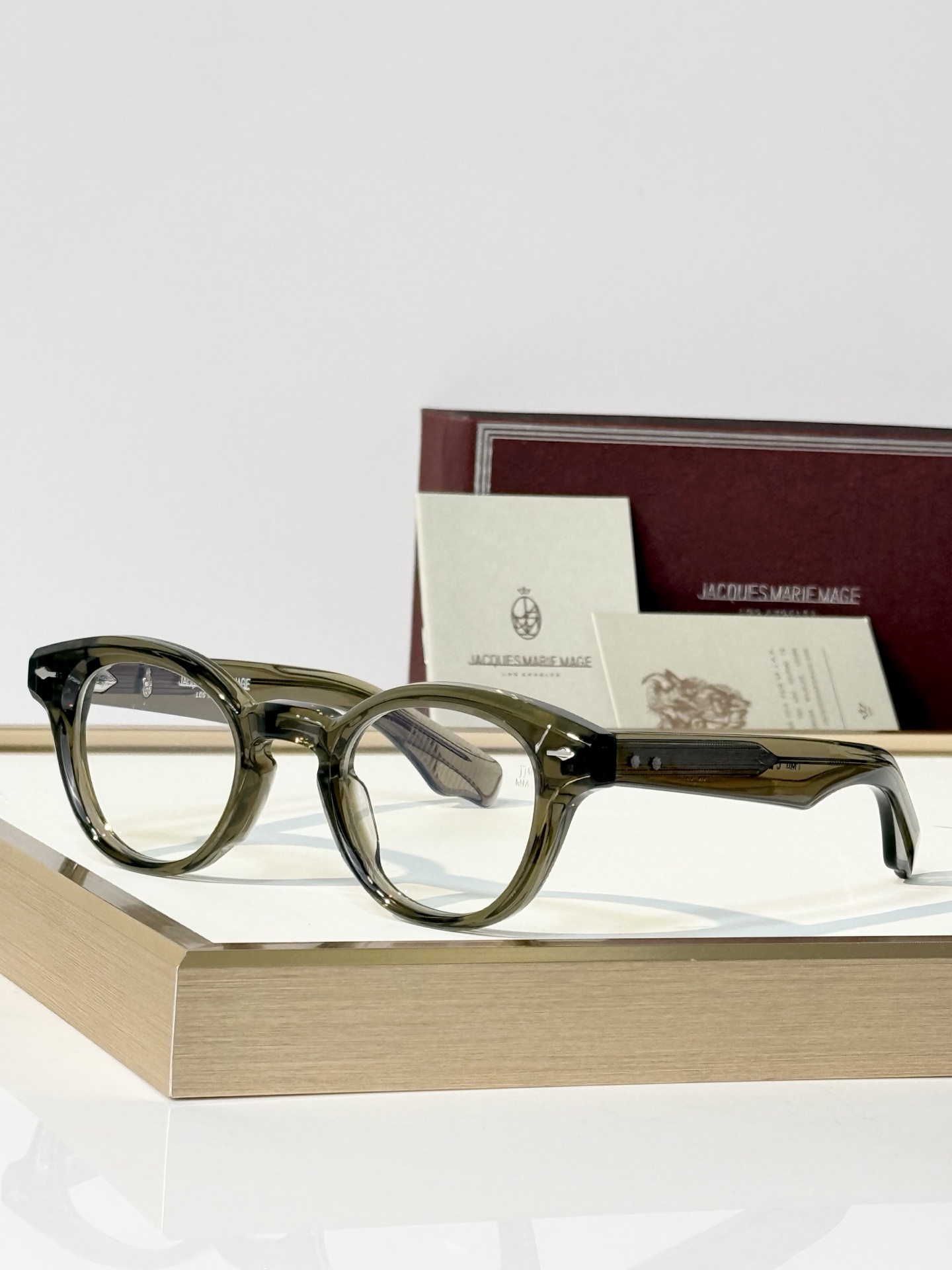 JACQUES MARIE MAGE 日本手工眼镜  MODEL：CLEMENS SIZE:46-25