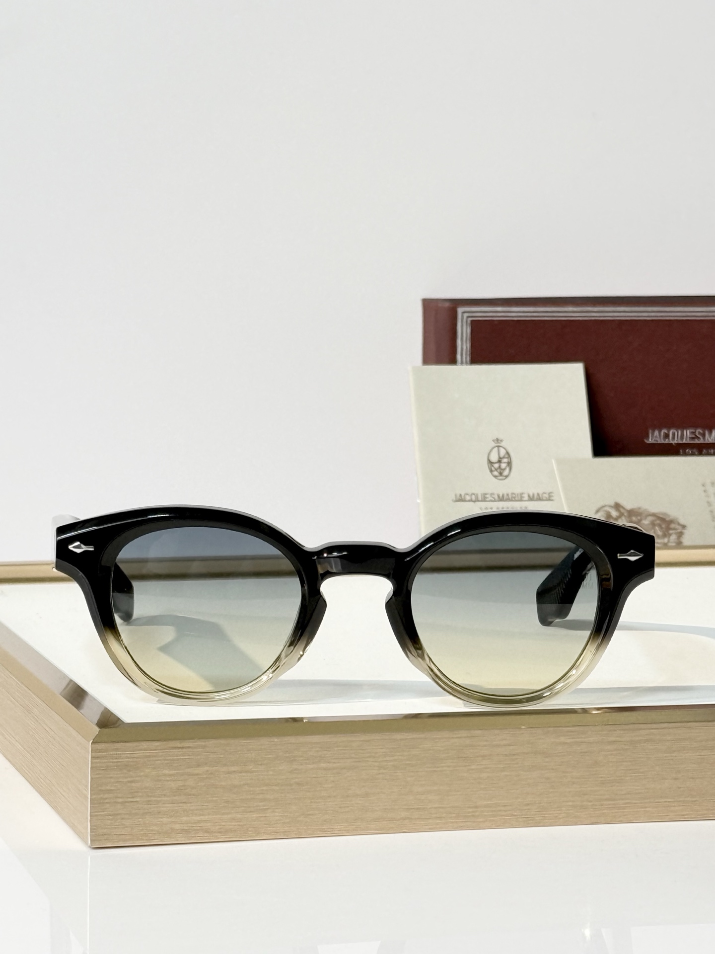 JACQUES MARIE MAGE 日本手工眼镜  MODEL：CLEMENS SIZE:46-25