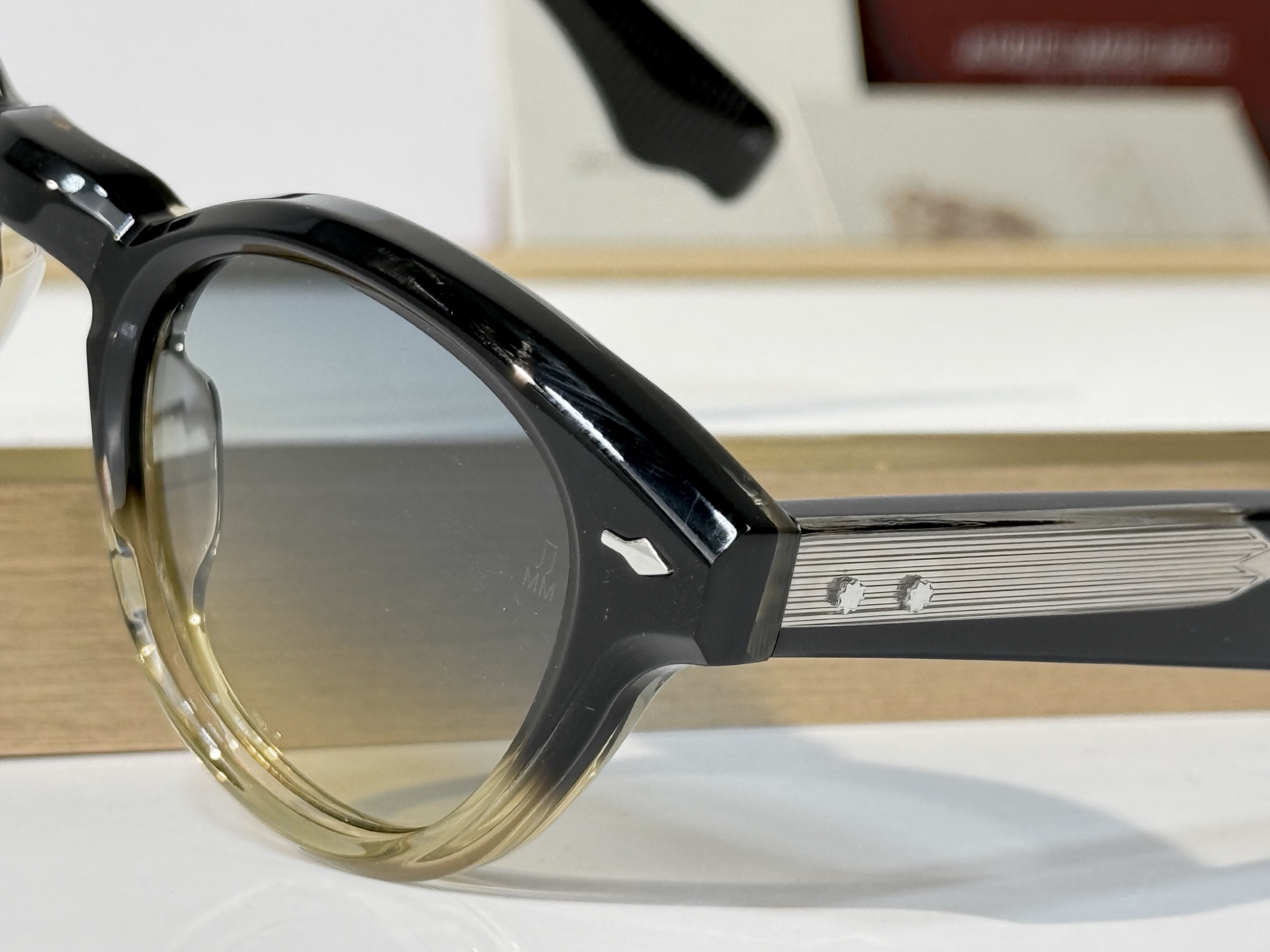 JACQUES MARIE MAGE 日本手工眼镜  MODEL：CLEMENS SIZE:46-25