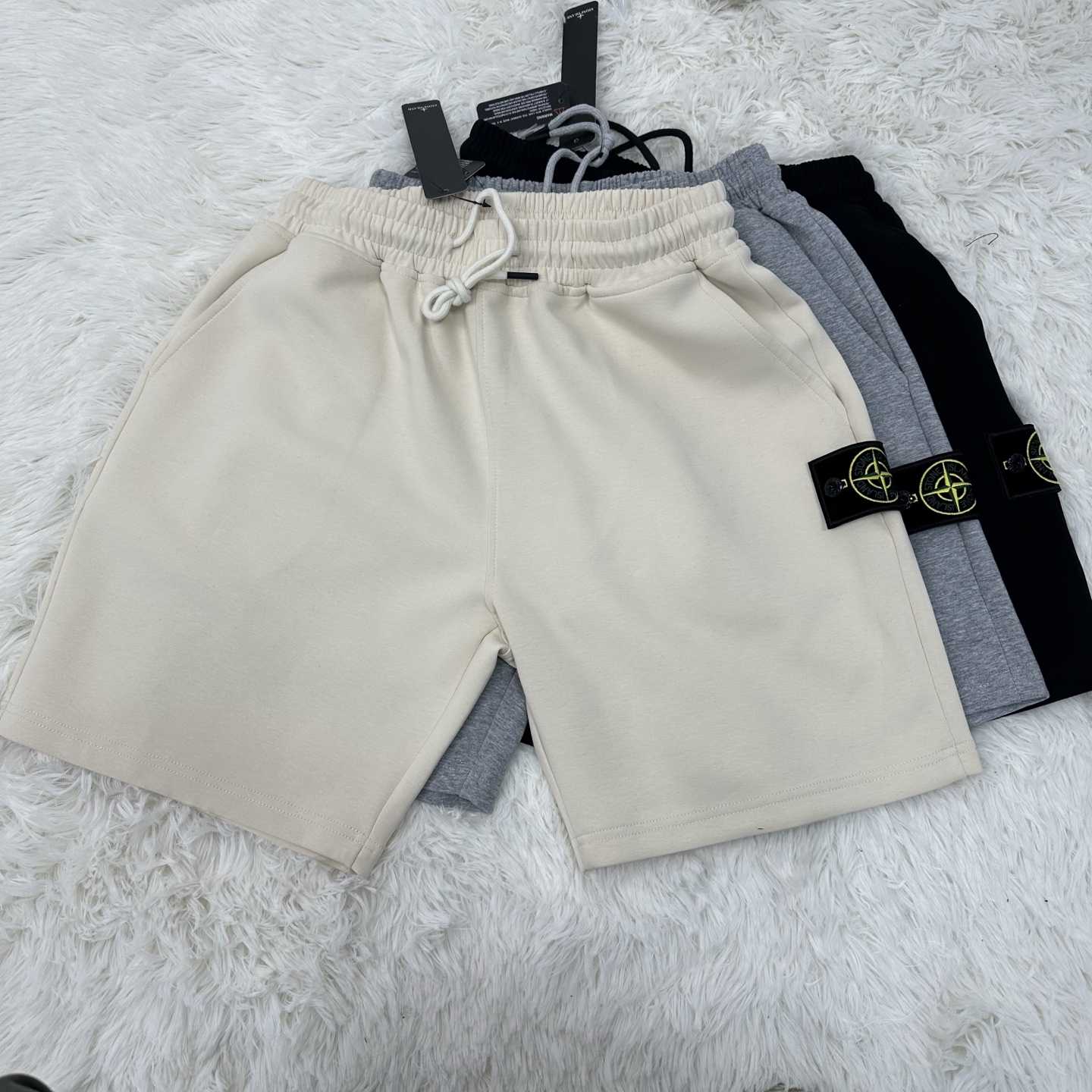 Cotton Comfort Base Shorts: FZ 306, 320g, Black/Gray/White, Sizes S-XL, $150 - 图片 5