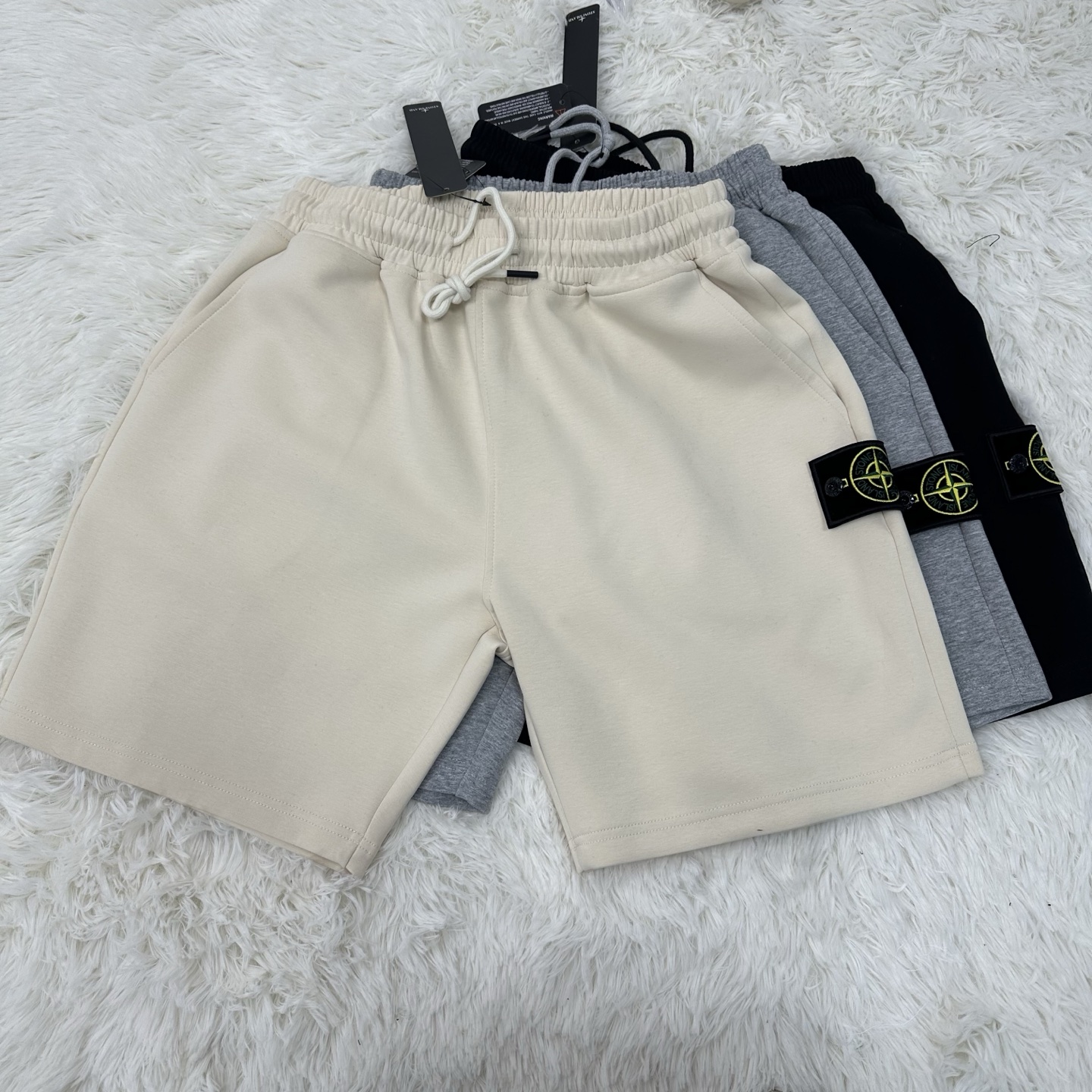 Cotton Comfort Base Shorts: FZ 306, 320g, Black/Gray/White, Sizes S-XL, $150 - 图片 6