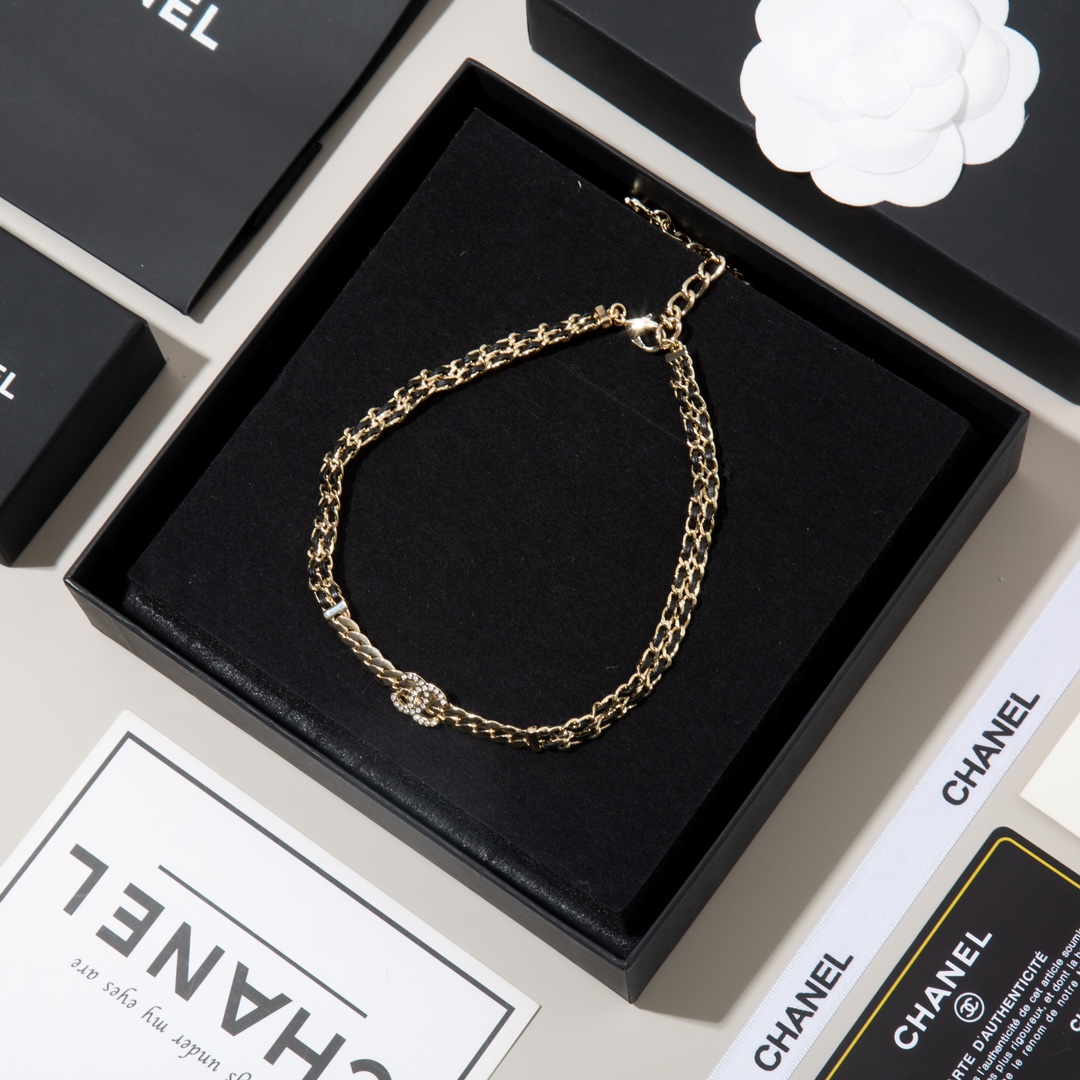 Chanel Jewelry Earring Necklaces & Pendants Sheepskin