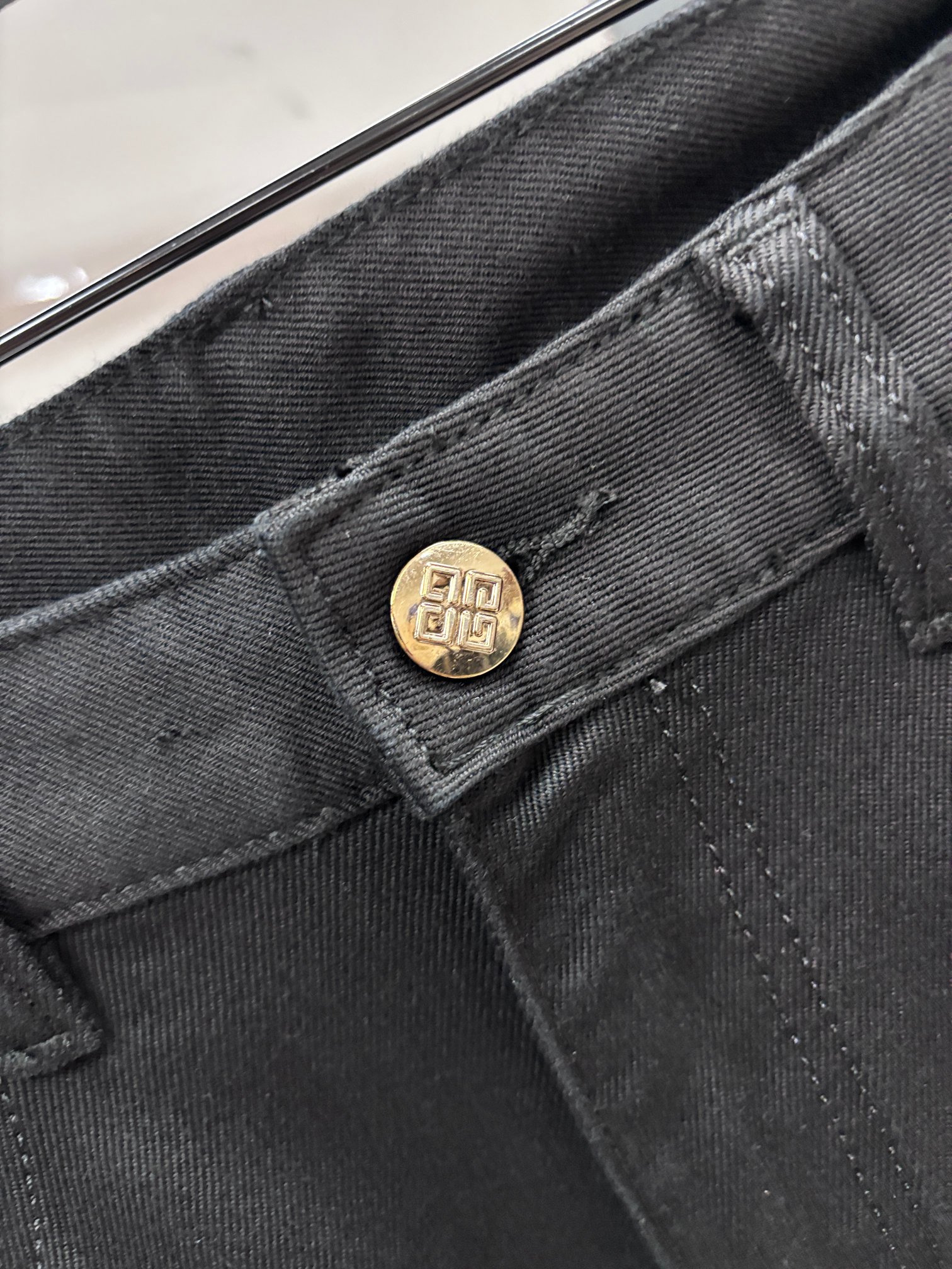 纪梵希 🔥高端定制、2026早秋最新款牛仔裤 柜台同步发售 原版定制 客供五金辅料 原单品质 进口固色牛