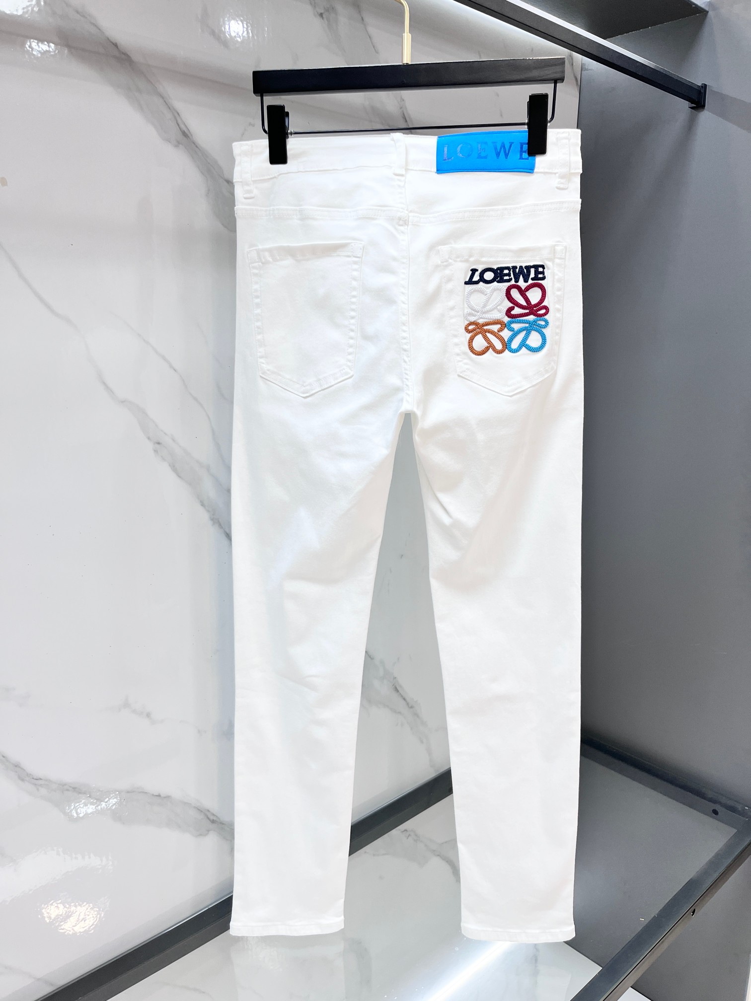 罗意威 🔥高端定制、2026早秋最新款牛仔裤 柜台同步发售 原版定制 客供五金辅料 原单品质 进口固色牛