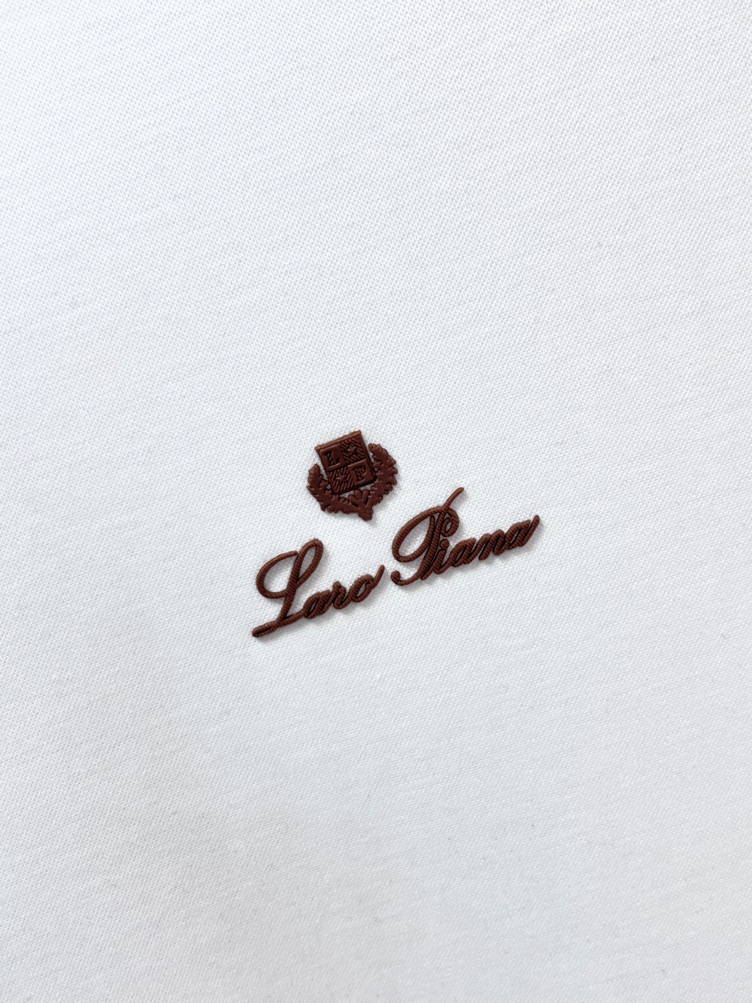 Loro piana 春夏新款首发最新款短袖圆领T恤 高端订制 设计前卫时尚！品牌logo重工艺印花设计