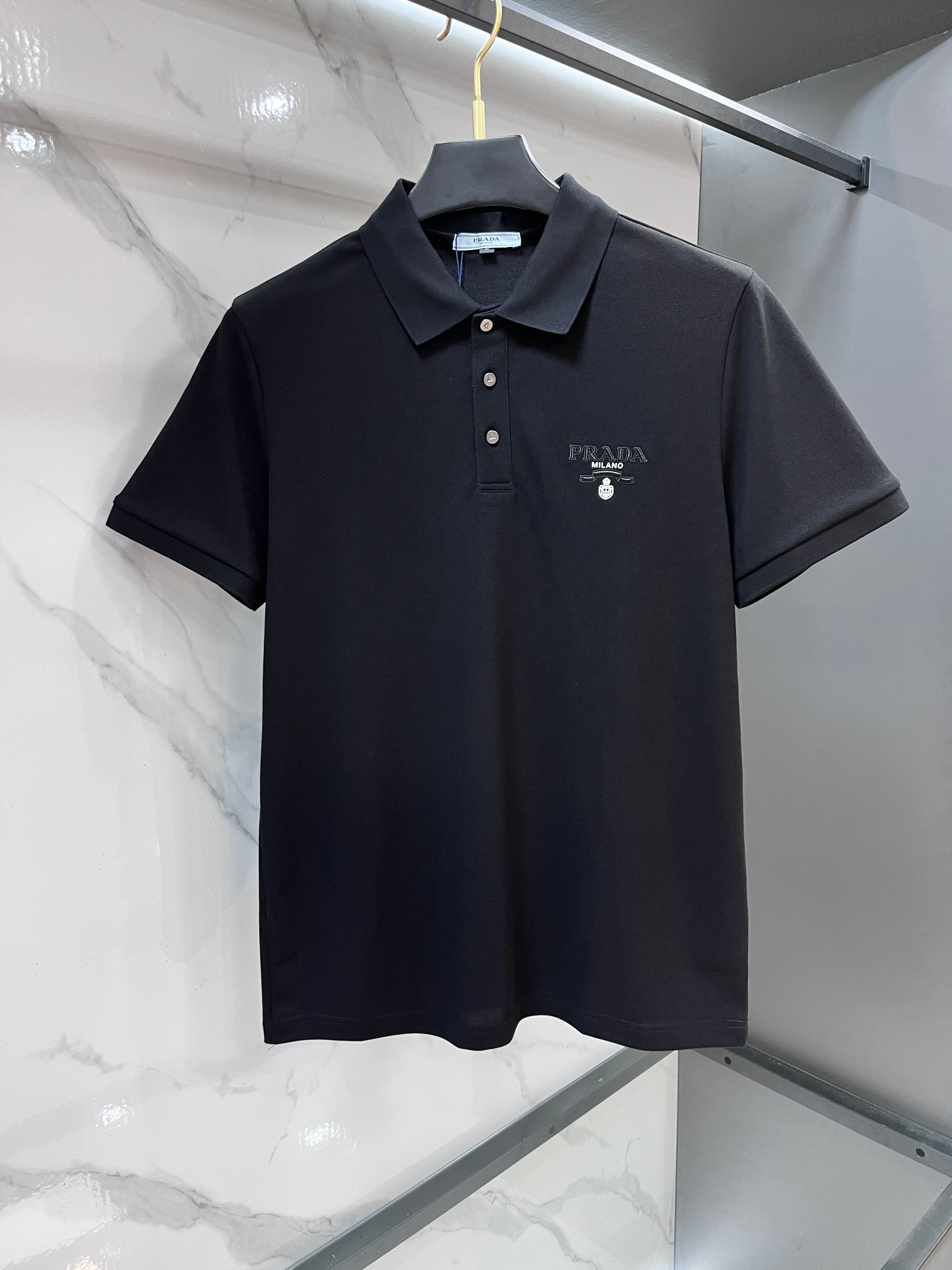 普拉达 2026新款高端商务Polo 白领 单位人士必入单品！ 休闲商务翻领短袖，科技面料，体感非常棒，