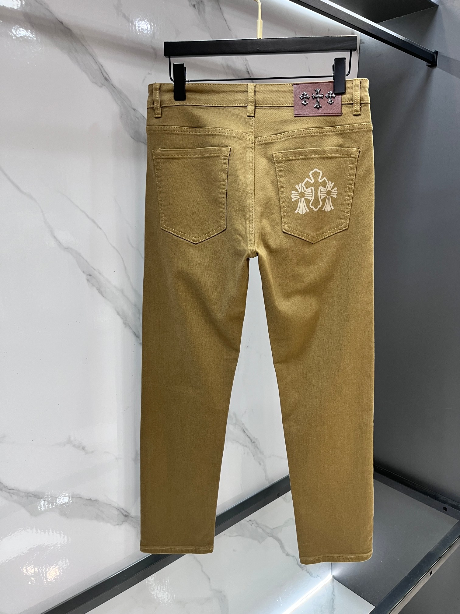 克罗心 🔥高端定制、2026早秋最新款牛仔裤 柜台同步发售 原版定制 客供五金辅料 原单品质 进口固色牛