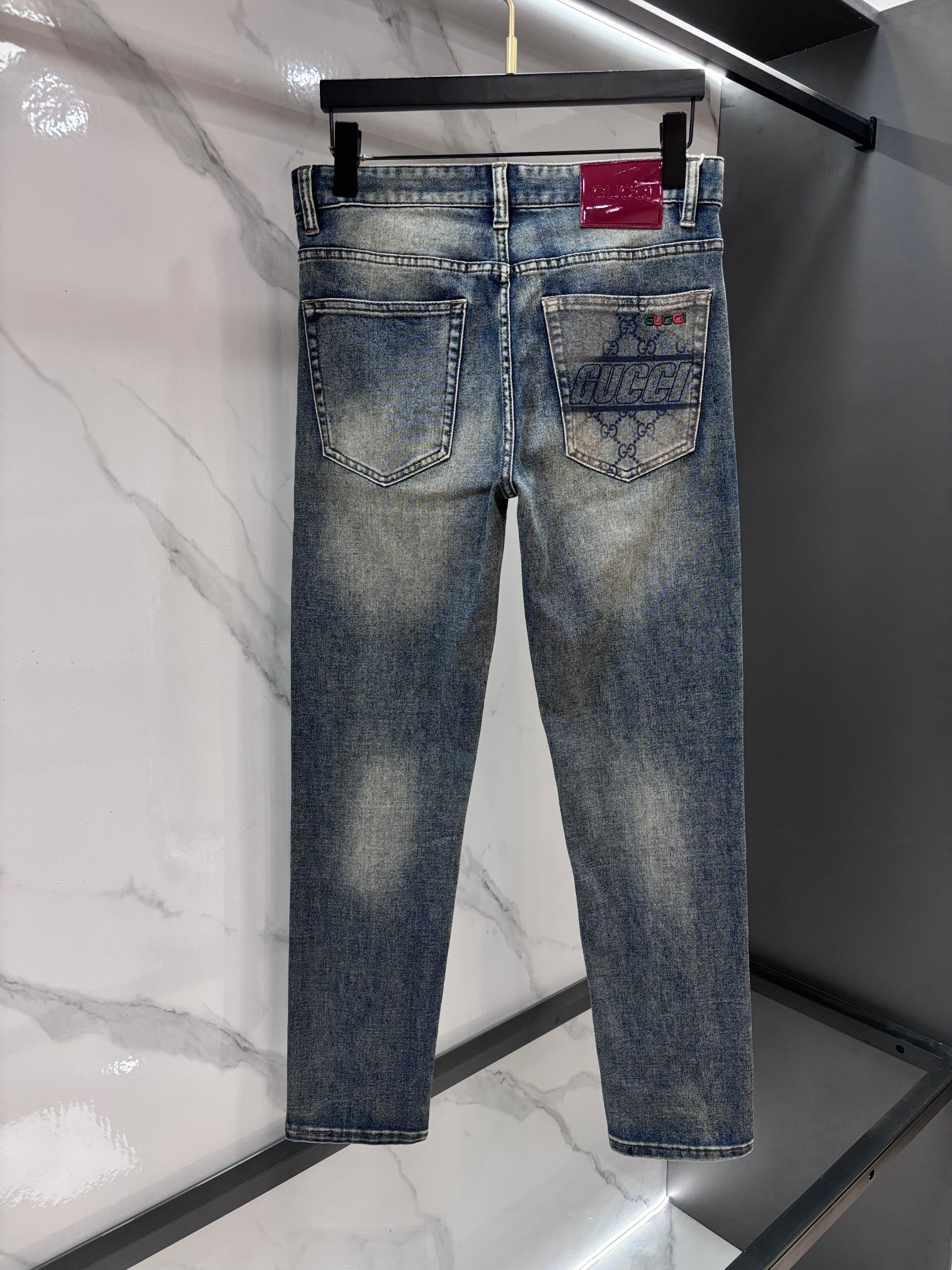 Gucci 🔥高端定制、2026早秋最新款牛仔裤 柜台同步发售 原版定制 客供五金辅料 原单品质 进口固