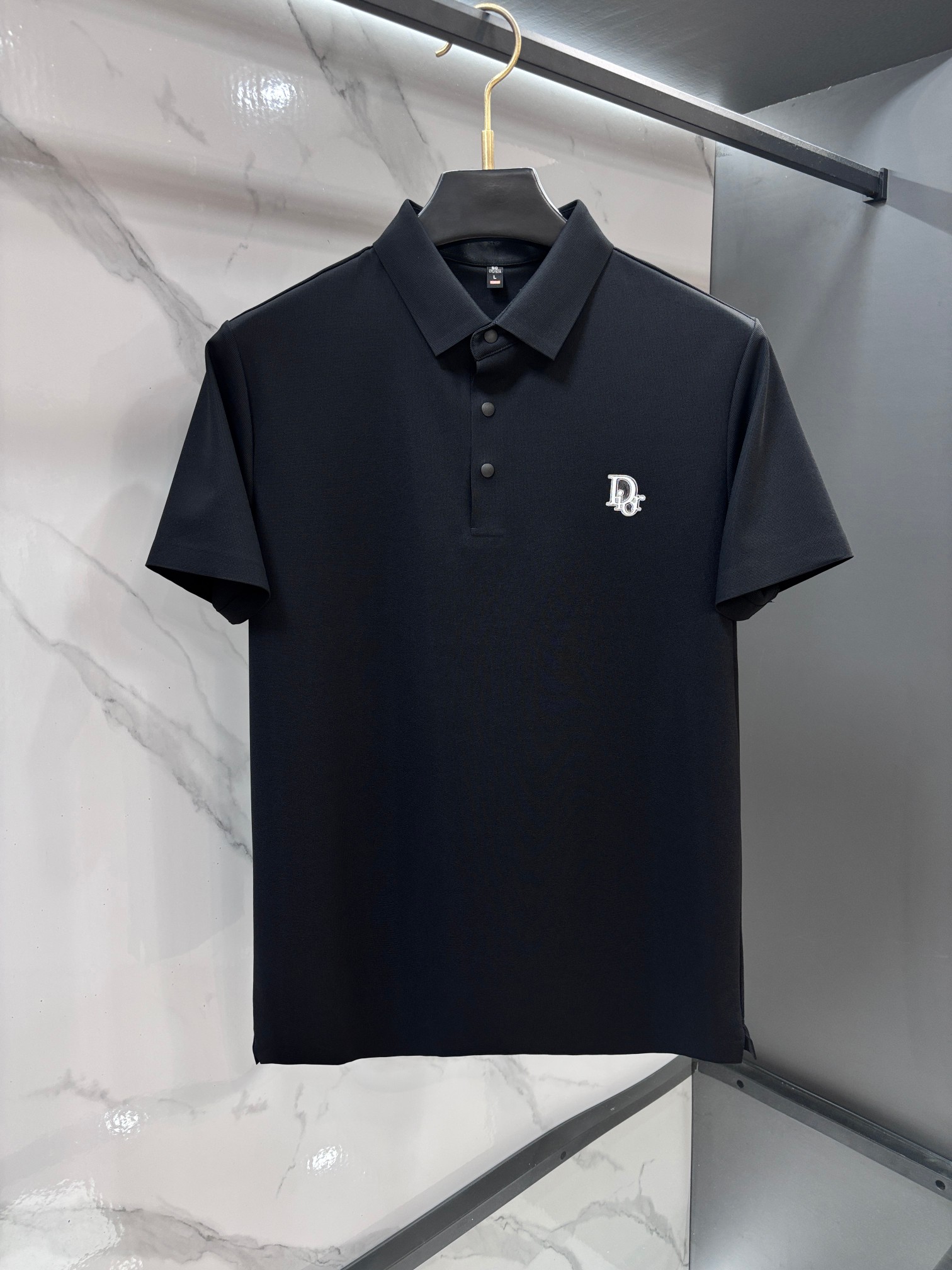迪奥 2026ss夏季新品，男士免烫抗速干商务短袖POLO衫，贸易公司渠道稀出，领先GW发售！夏季秀款单