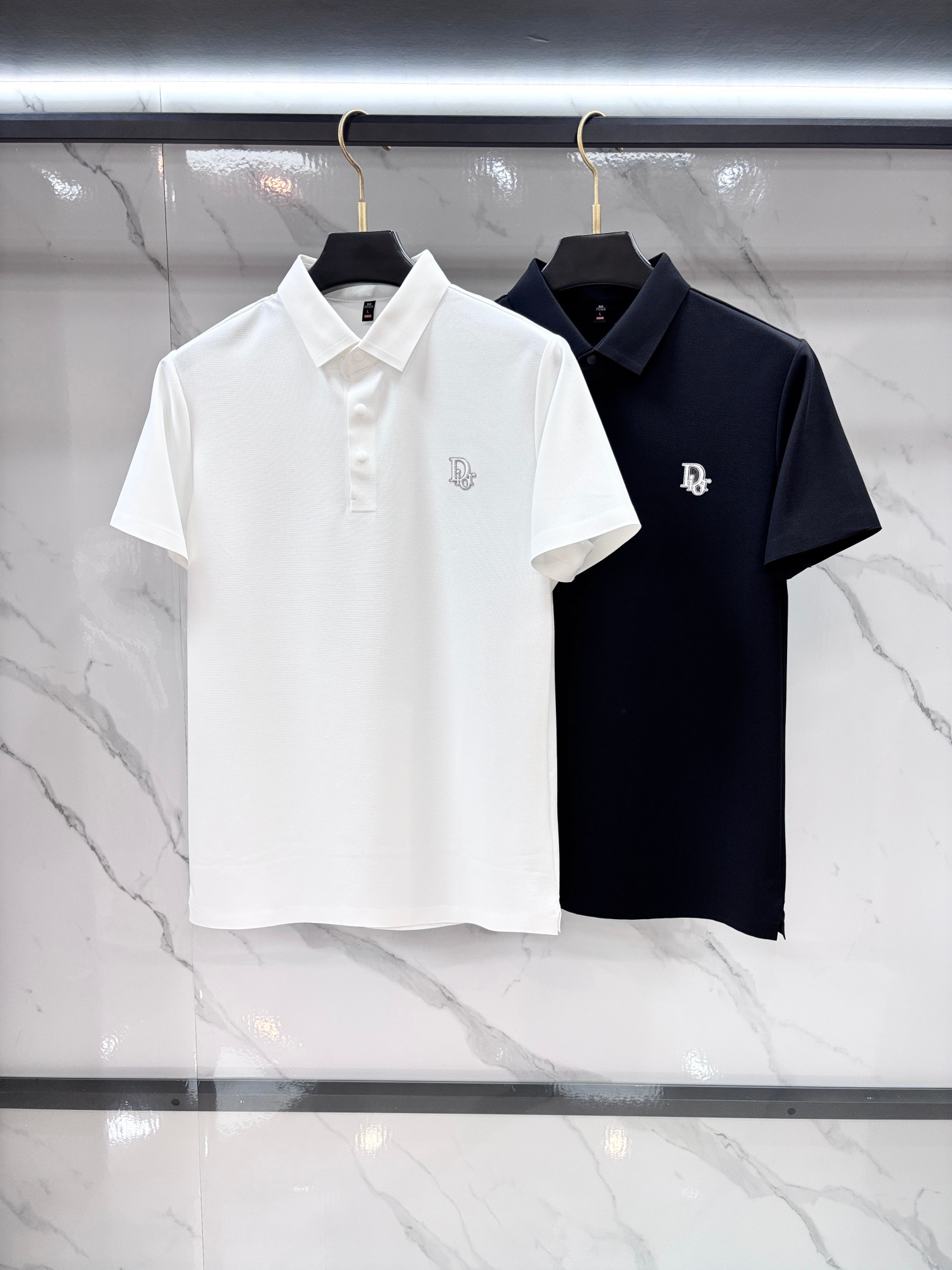 迪奥 2026ss夏季新品，男士免烫抗速干商务短袖POLO衫，贸易公司渠道稀出，领先GW发售！夏季秀款单