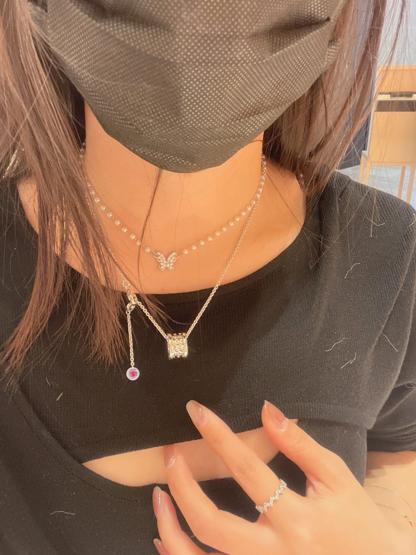 불가리 커플 목걸이 64889 이미지 3