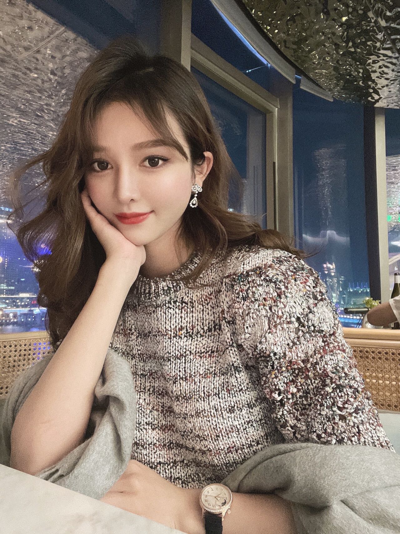 해리윈스턴 루프 다이아몬드 귀걸이 71824 이미지 3