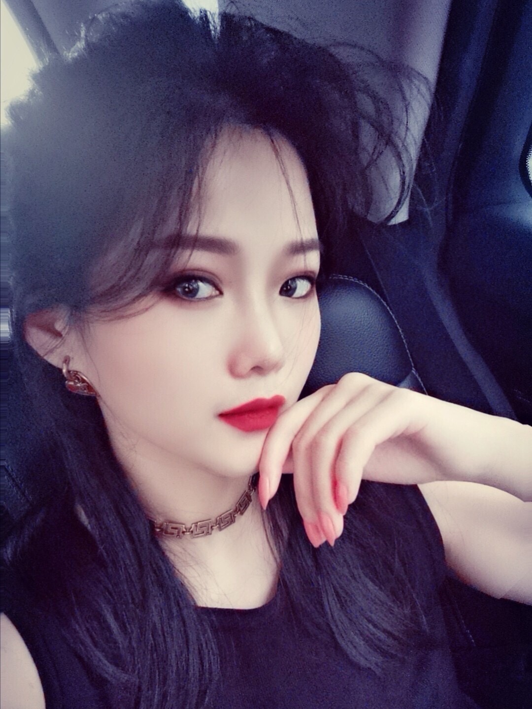베르사체 메두사 모티브 황동 링 목걸이 63375 이미지 4