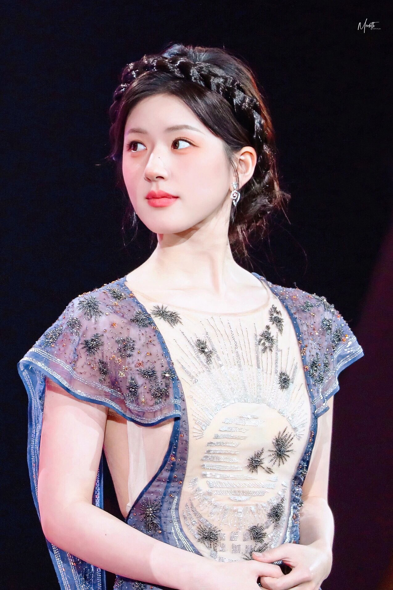 불가리 부채꼴 모자이크 장식 귀걸이 64827 이미지 3