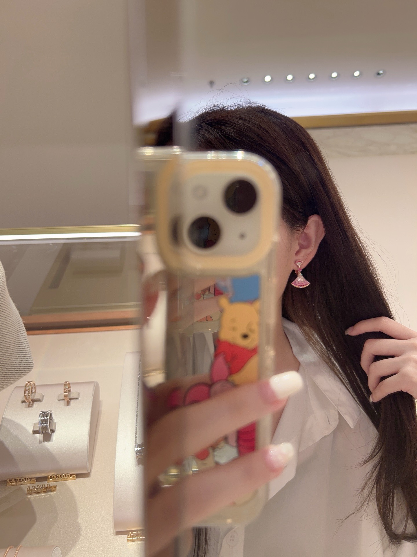 불가리 디바즈 드림 로즈 골드 귀걸이 64403 이미지 2