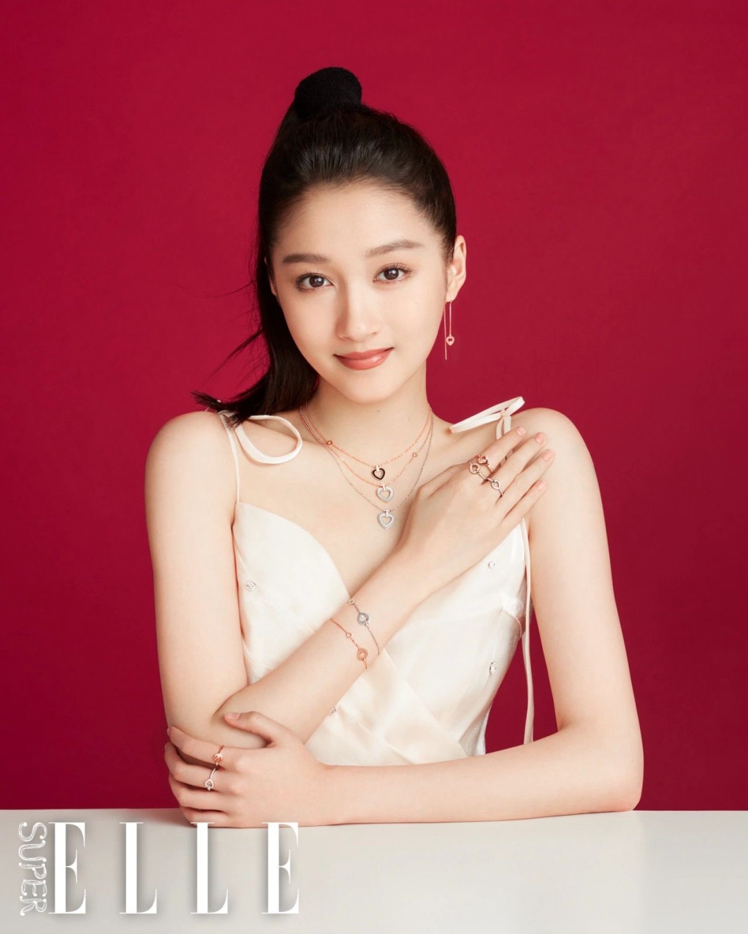 프레드 프리티 우먼 하트 투 하트 목걸이 71559 이미지 3