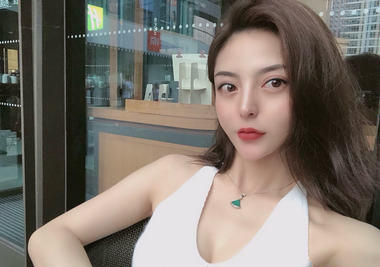 불가리 18 K 골드 다이아몬드 목걸이 64618 이미지 6