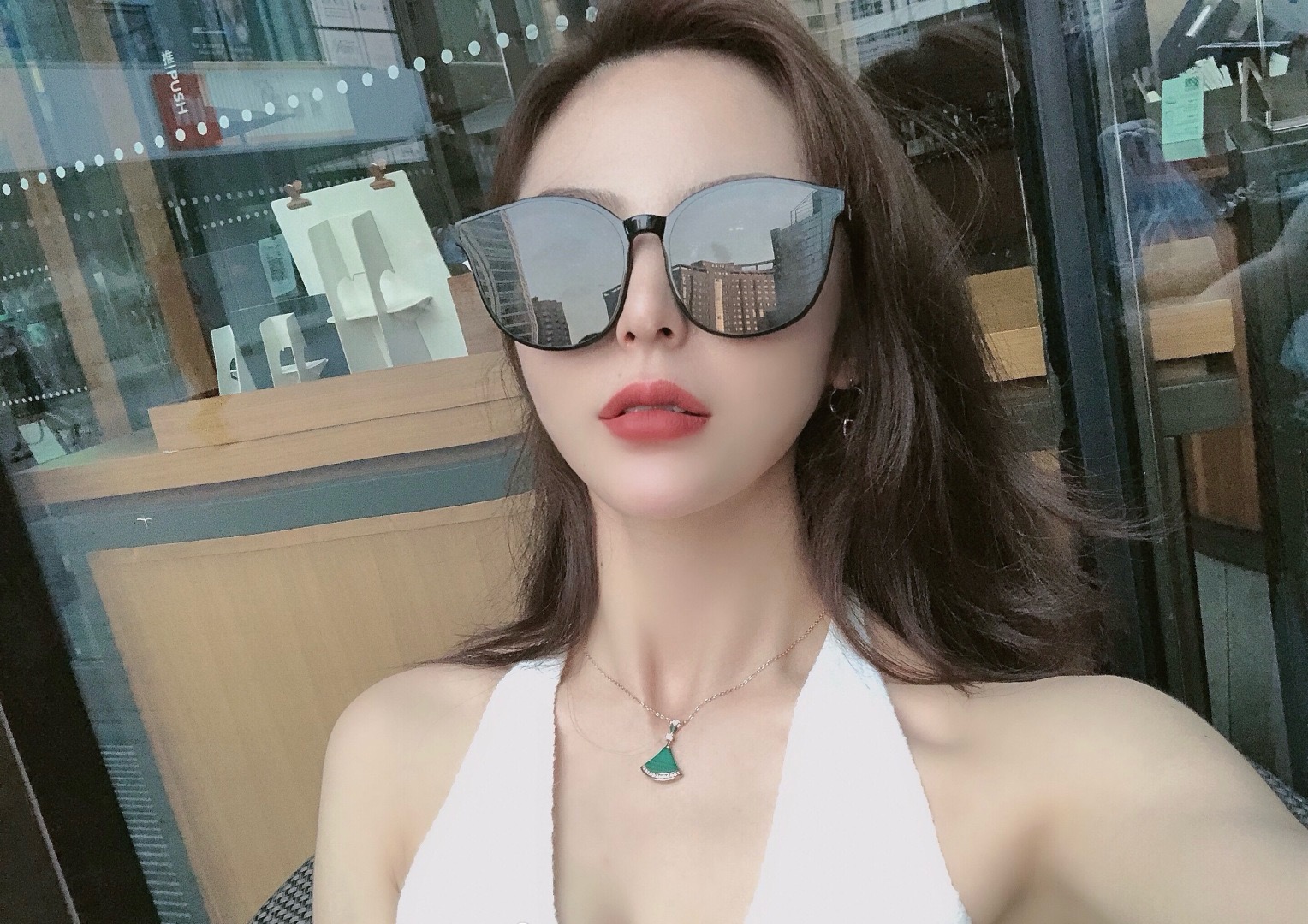 불가리 18 K 골드 다이아몬드 목걸이 64618 이미지 2
