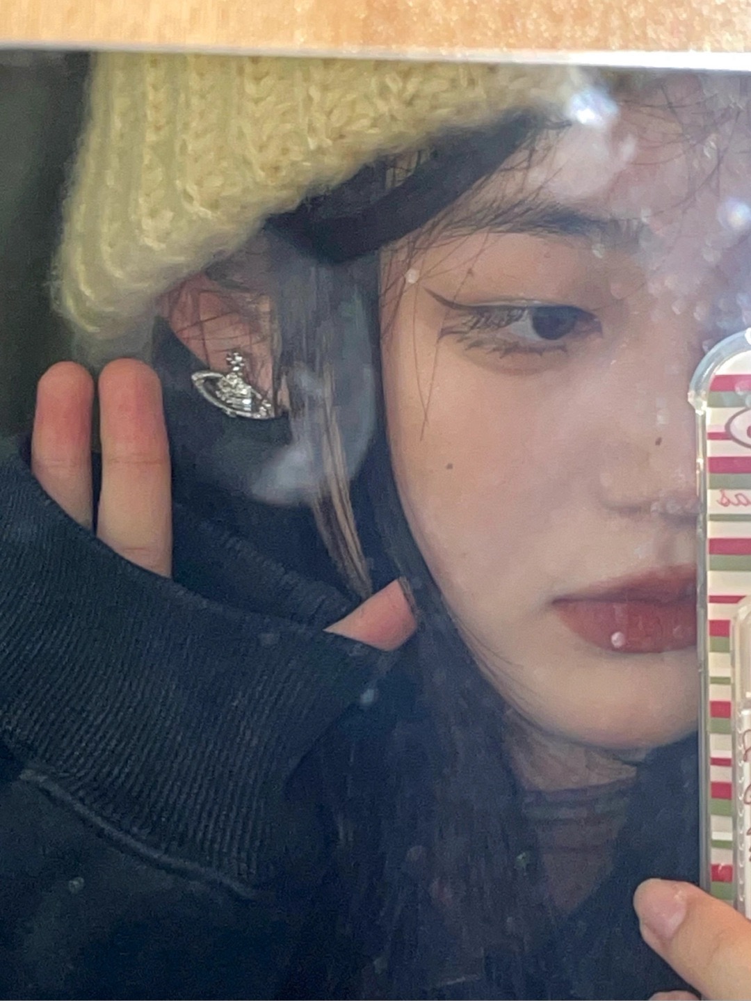 비비안웨스트우드 퓨어 크라운 스와로브스키 귀걸이 65237 이미지 2