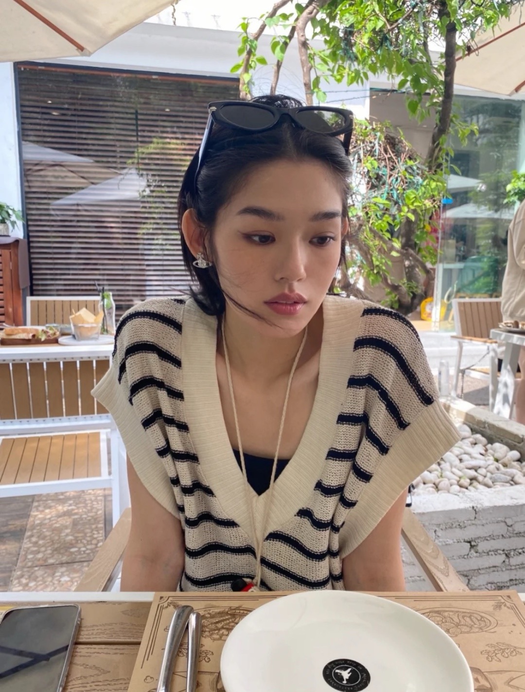 비비안웨스트우드 새턴 장식 귀걸이 65144 이미지 3