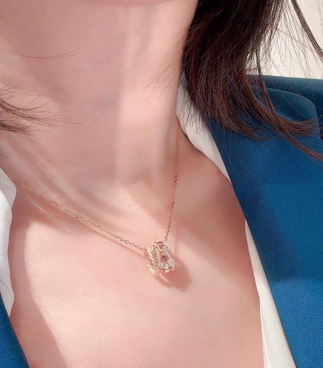 프레드 포스 10 다이아몬드 장식 목걸이 71594 이미지 8