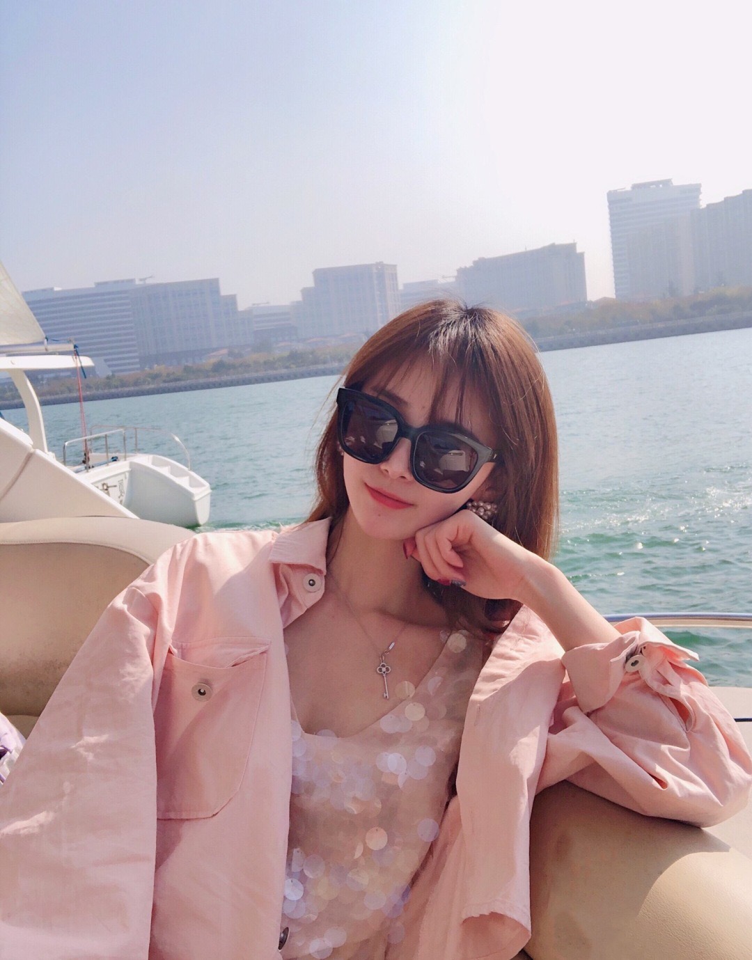 티파니 플럼블로섬 키 목걸이 71267 이미지 4