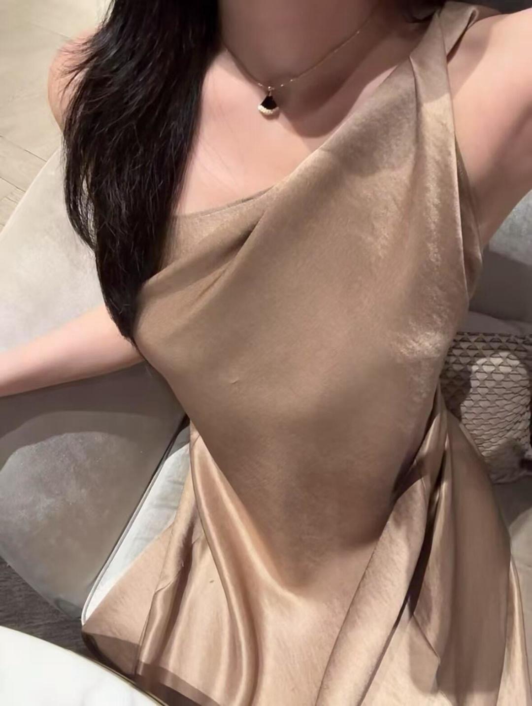 불가리 다이아몬드 장식 화이트 골드 목걸이 64611 이미지 3