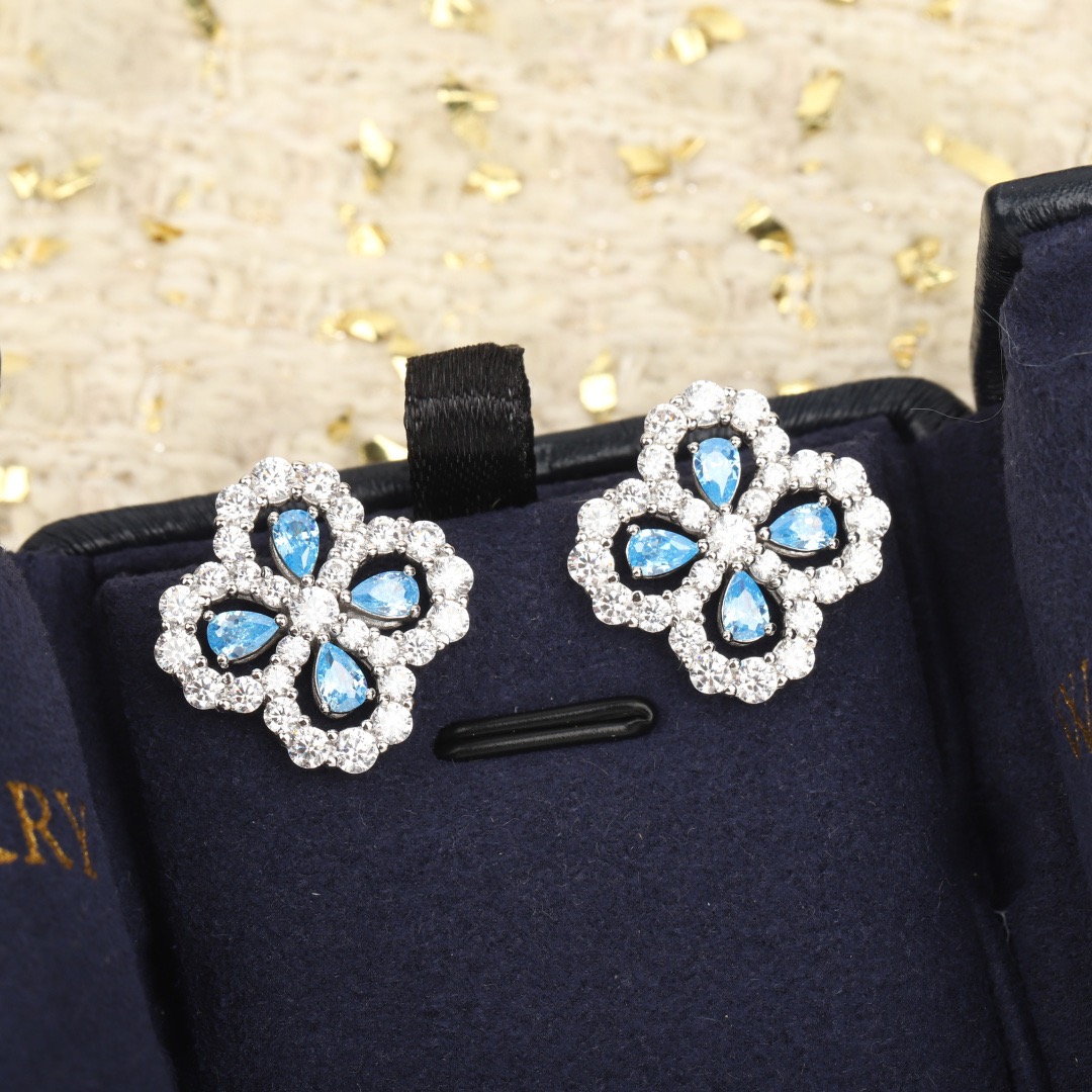 해리윈스턴 다이아몬드 루프 귀걸이 71712 이미지 8