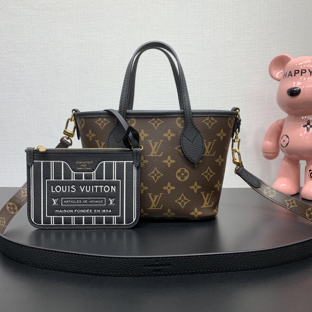 Louis Vuitton LV Neverfull Sacs À Main Top faux concepteur
 Monogram Canvas Toile M12099