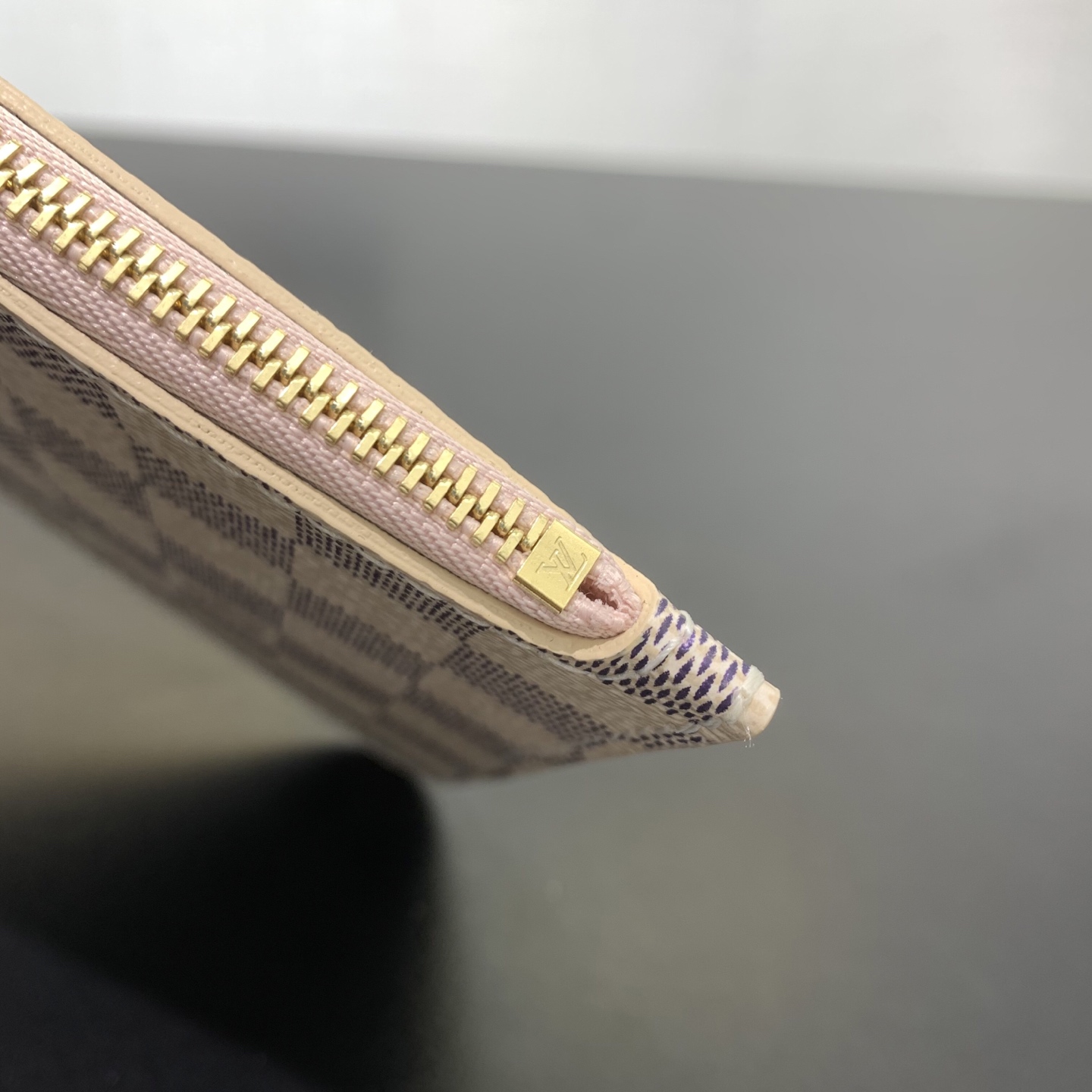 【顶级原单】 款号：N40601 钢扣        本款 Neverfull 大号托特包为 Damier Azur 帆