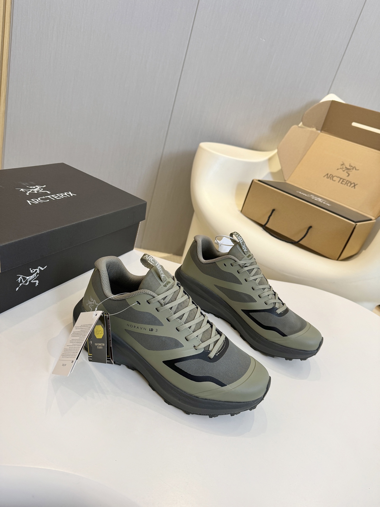 P305 💰(广货)高品质 Arcteryx始祖鸟 Norvan LD3 舒适轻盈耐磨 低帮 越野训练长跑跑步鞋 35-45 码 男46订做