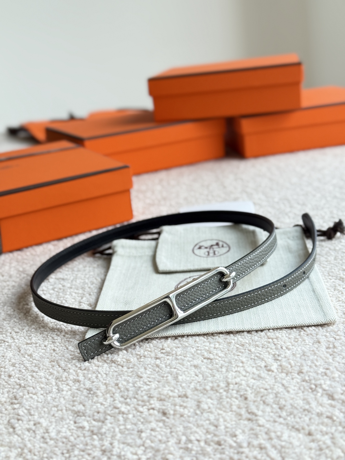 Hermes Roulis 13mm Women's Belt Togo Leather with Fine Hardware 1 i1745284035976 2758 0 0