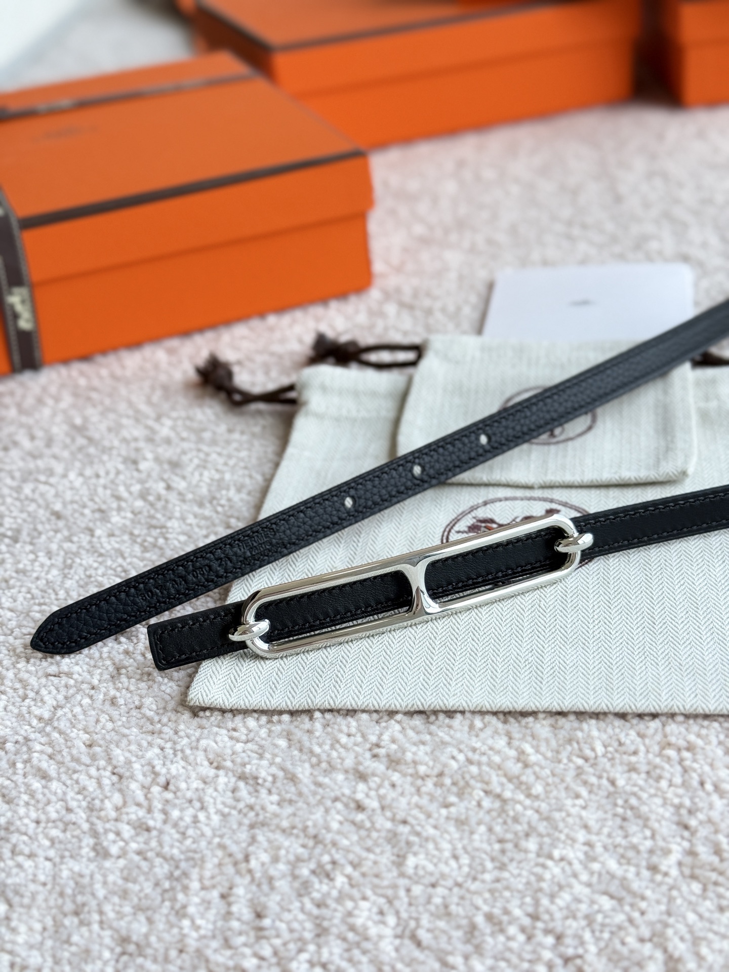 Hermes Roulis 13mm Togo Leather Belt with Silver Hardware for Women 6 i1745284267650 1645 0 4